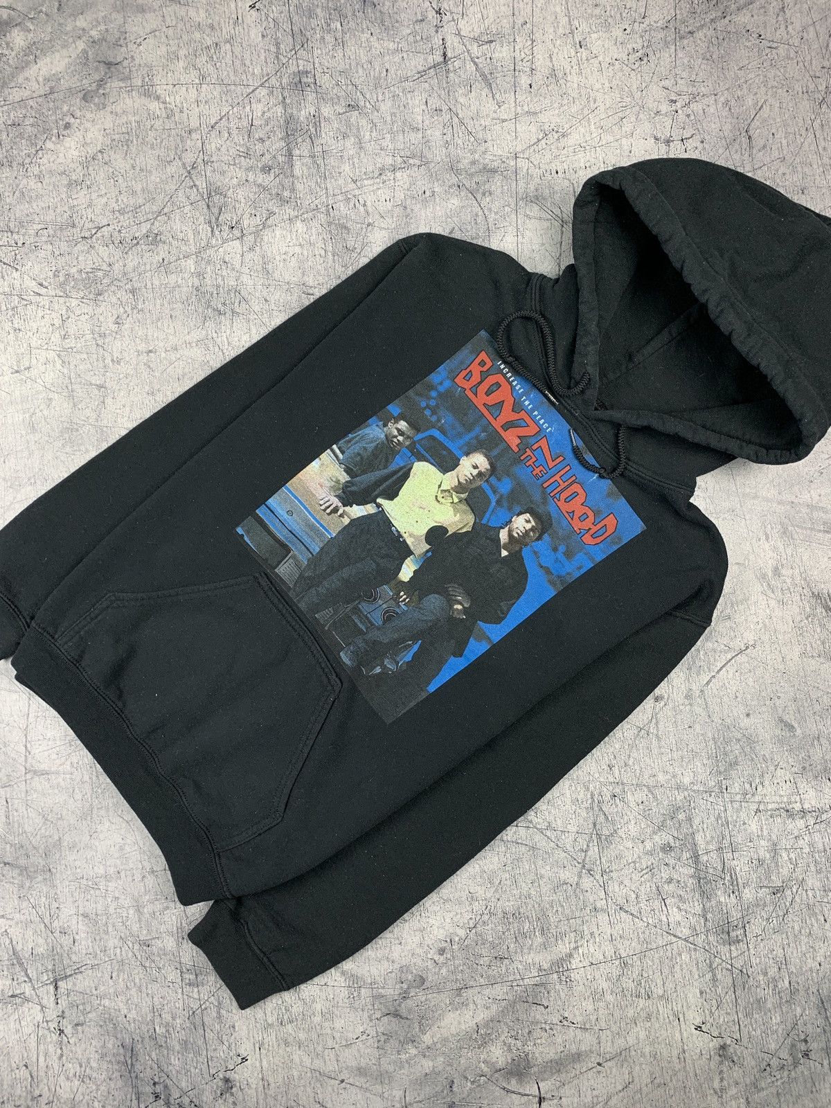 Band Tees Boyz in the Hood Promo Cult Movie Hoodie Y2K Black Size US S / EU 44-46 / 1 - 1 Thumbnail