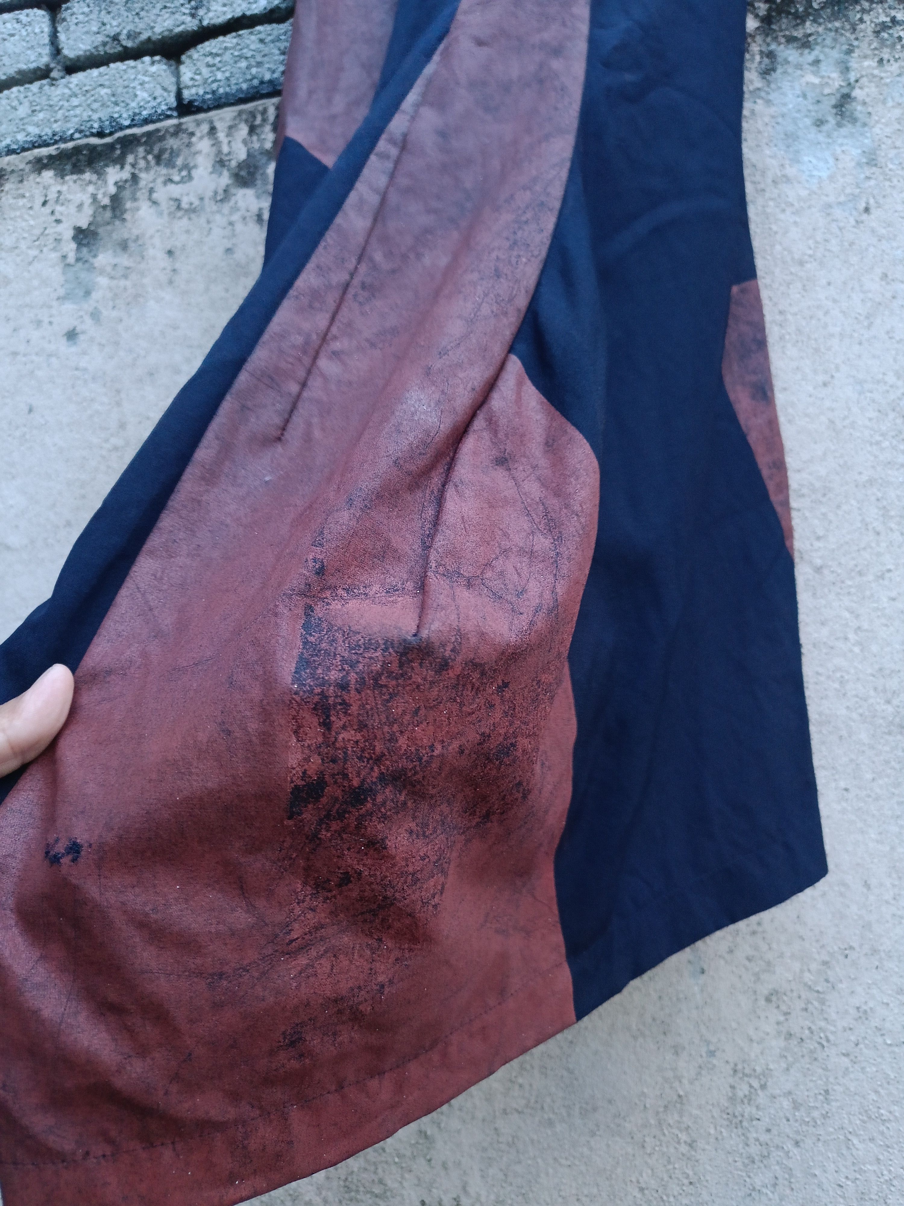 Comme des Garcons AW96 COMME des GARÇONS SLEEVELESS SWITCH DRESS NAVY/BROWN Size M / US 6-8 / IT 42-44 - 5 Thumbnail
