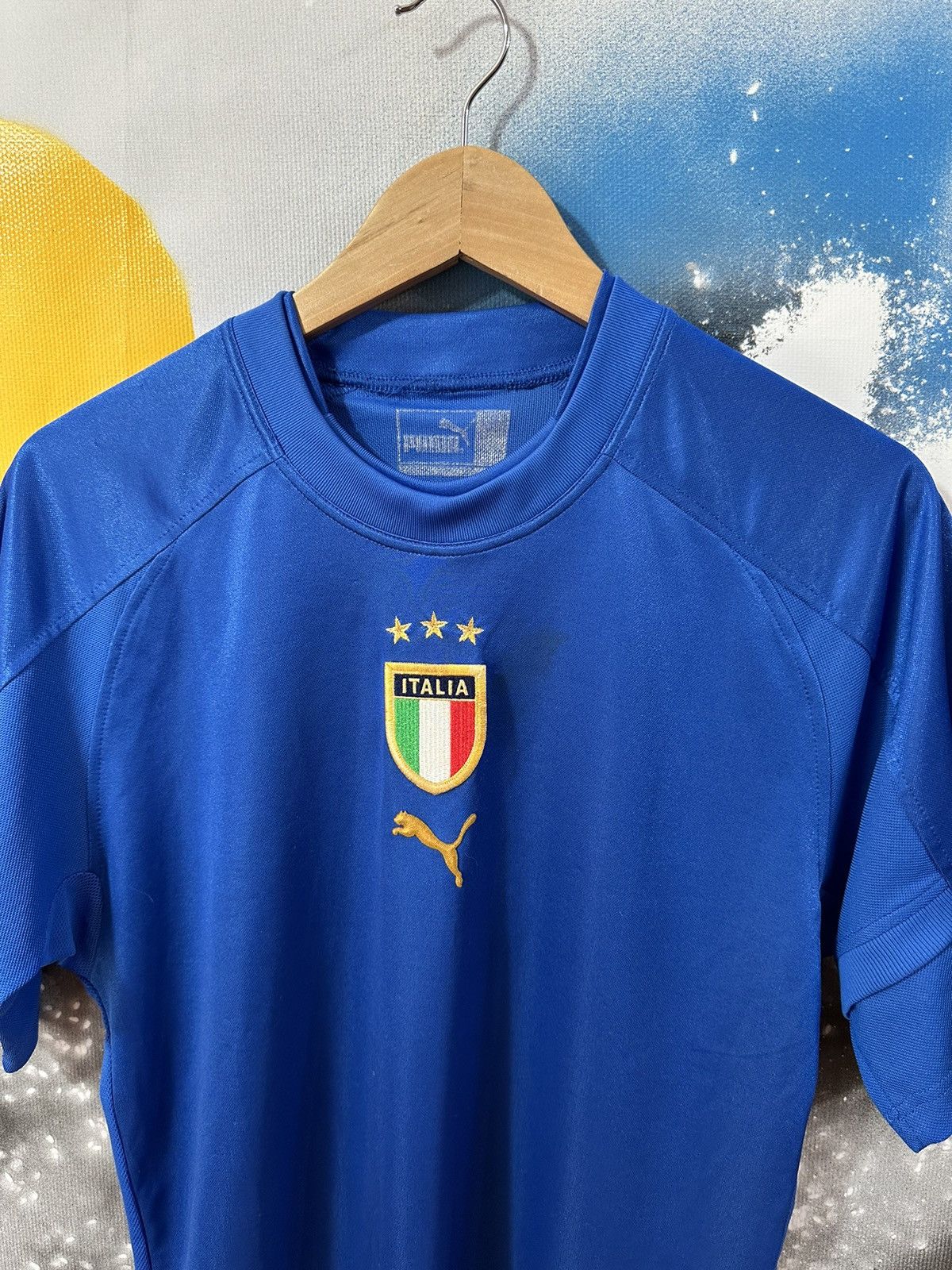 Puma 🩸RARE🩸 Italy Vintage Jersey Puma 2004/2006 Size US M / EU 48-50 / 2 - 5 Thumbnail
