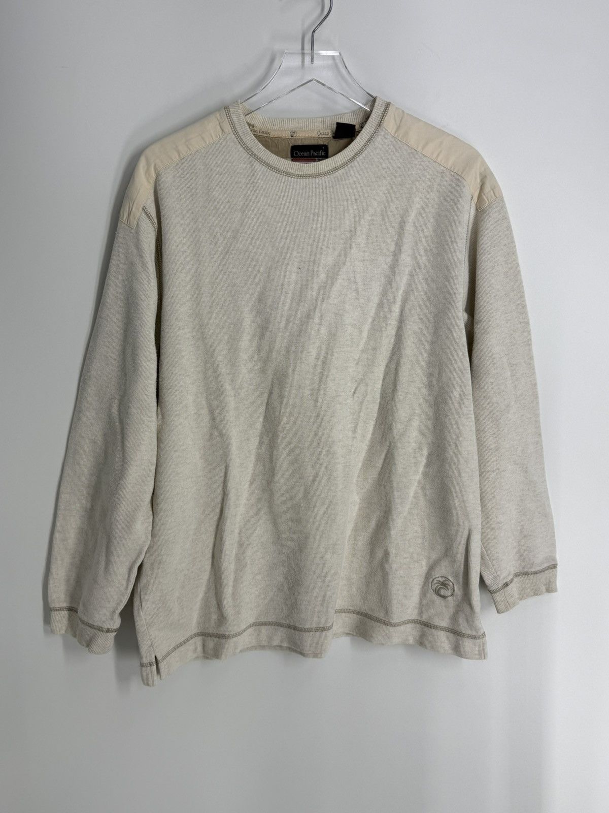 Ocean Pacific Vintage Ocean Pacific (OP) Thermal Long Sleeve Shirt Size US L / EU 52-54 / 3 - 1 Thumbnail