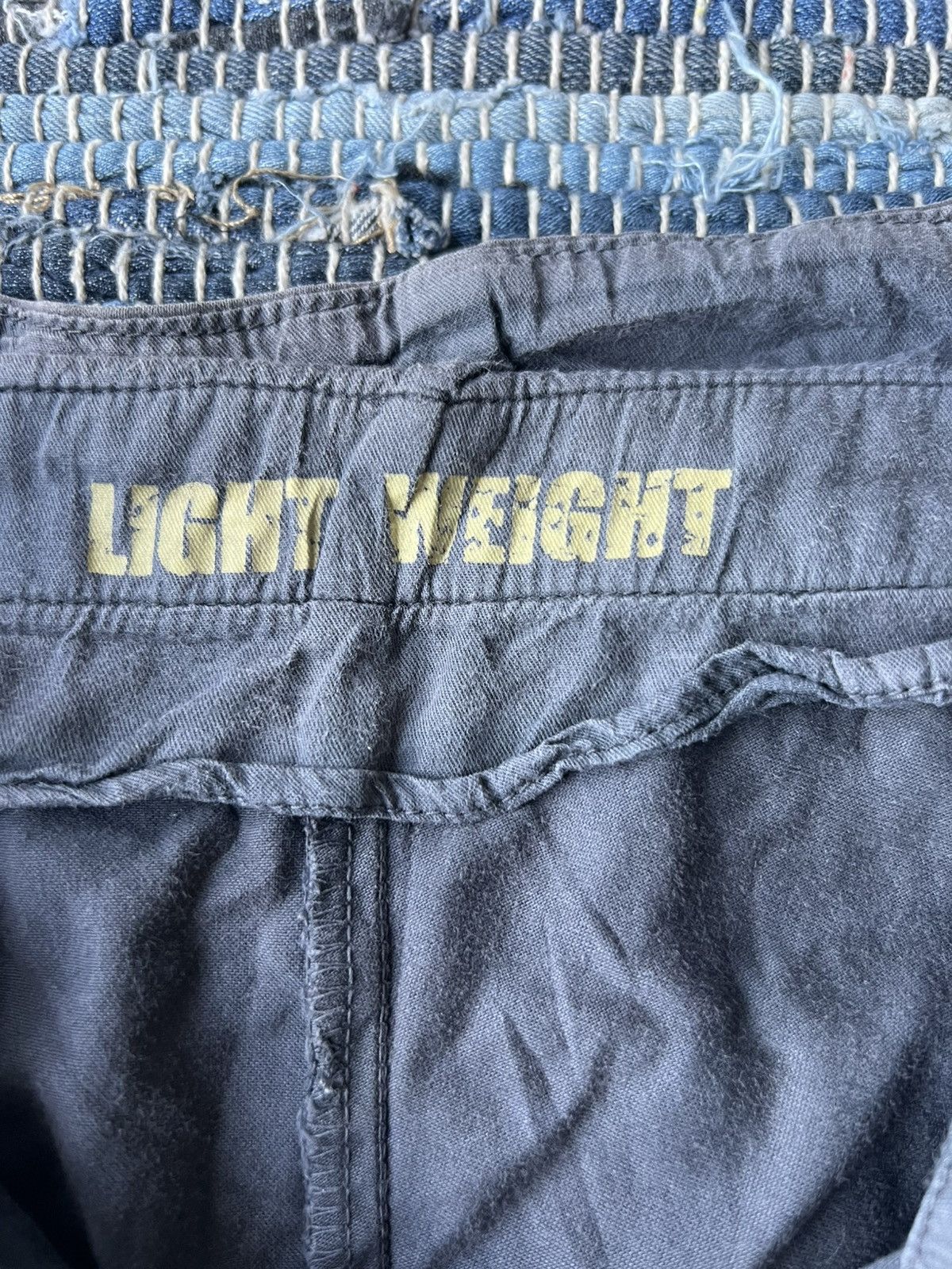 Maison Margiela 1990s Maison Margiela Light Weight Belt Strap Wide Leg Pants Size US 30 / EU 46 - 7 Thumbnail