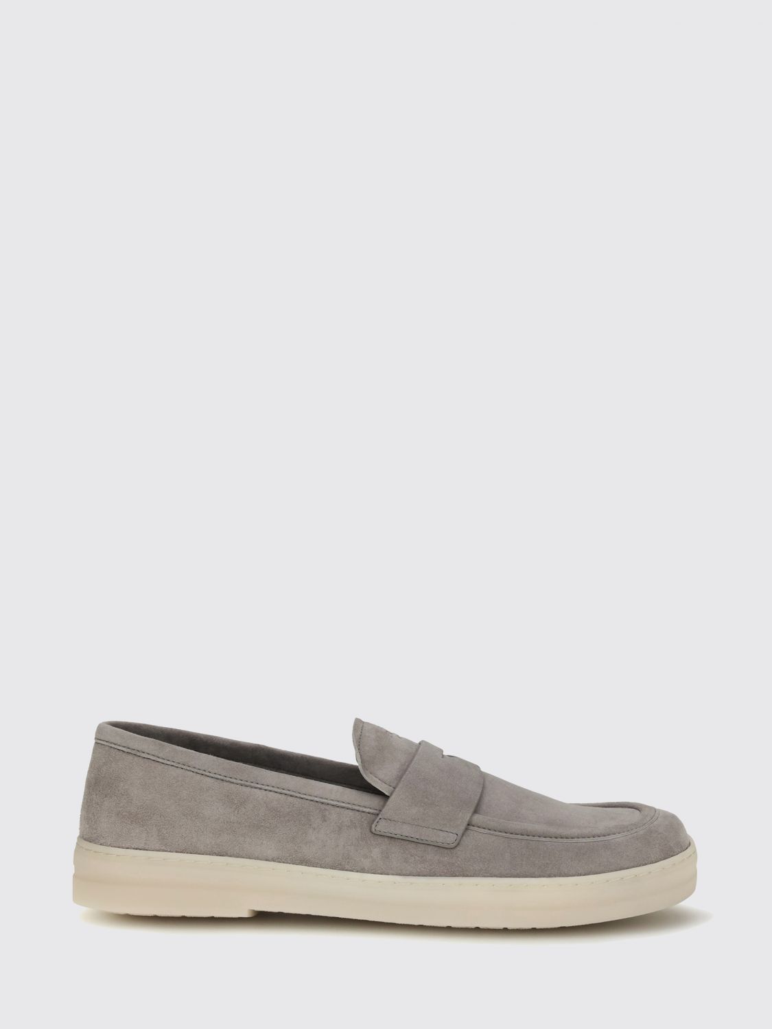 Prada Prada Loafers Men Grey Size US 8 / EU 41 - 1 Preview