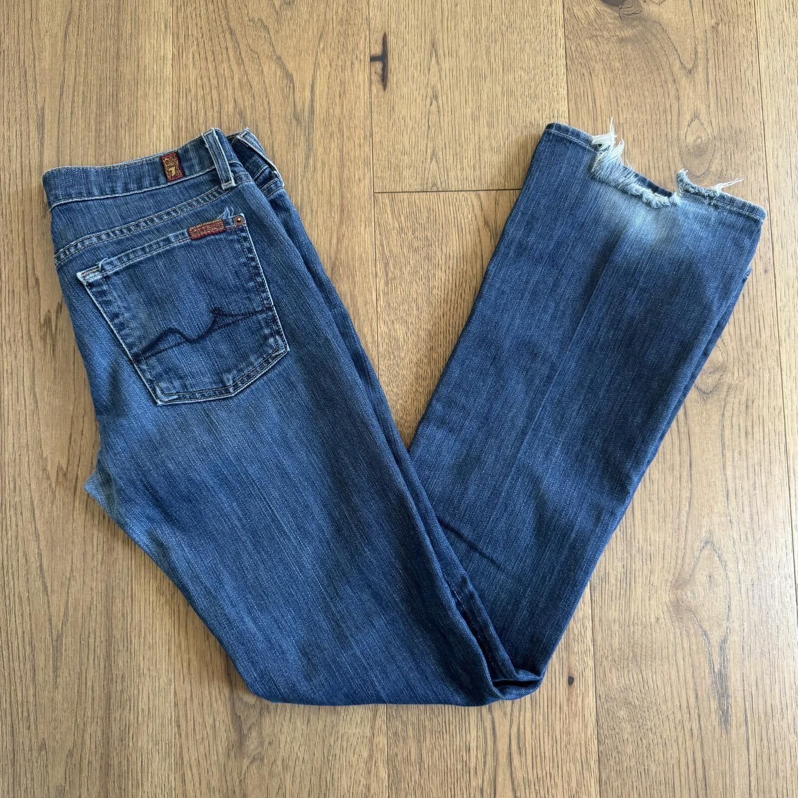 7 For All Mankind 7 For All Mankind Low rise bootcut Jeans Size 29 Size 29" - 2 Thumbnail