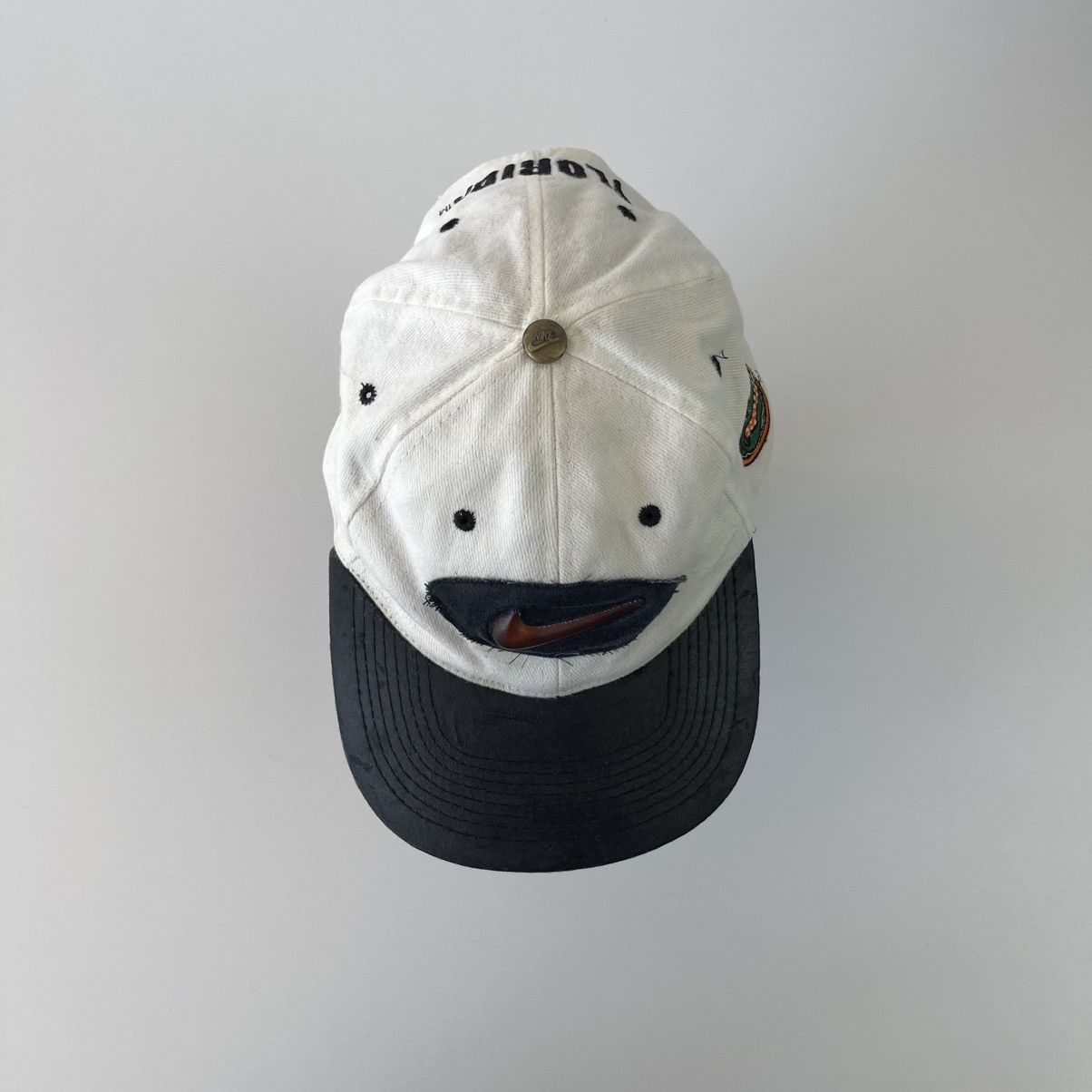 Nike Nike Team Florida Gators 90’s Vintage Baseball Cap White Size ONE SIZE - 6 Thumbnail