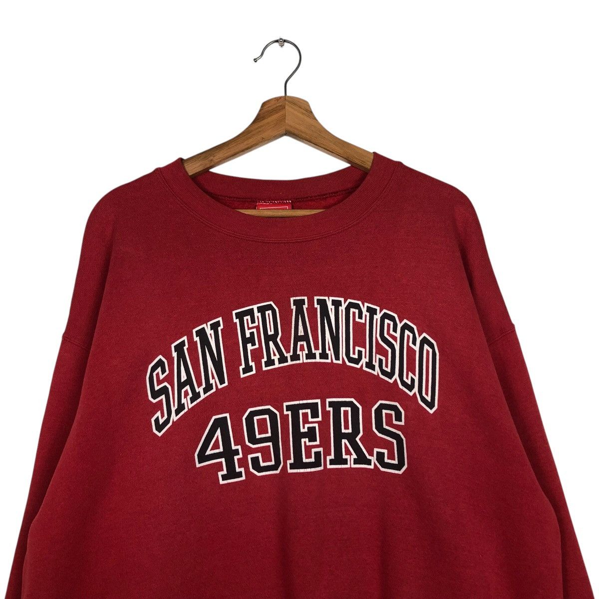 NFL × Vintage 📌Vintage Sweatshirt Crewneck San Francisco 49Ears Size US L / EU 52-54 / 3 - 4 Thumbnail