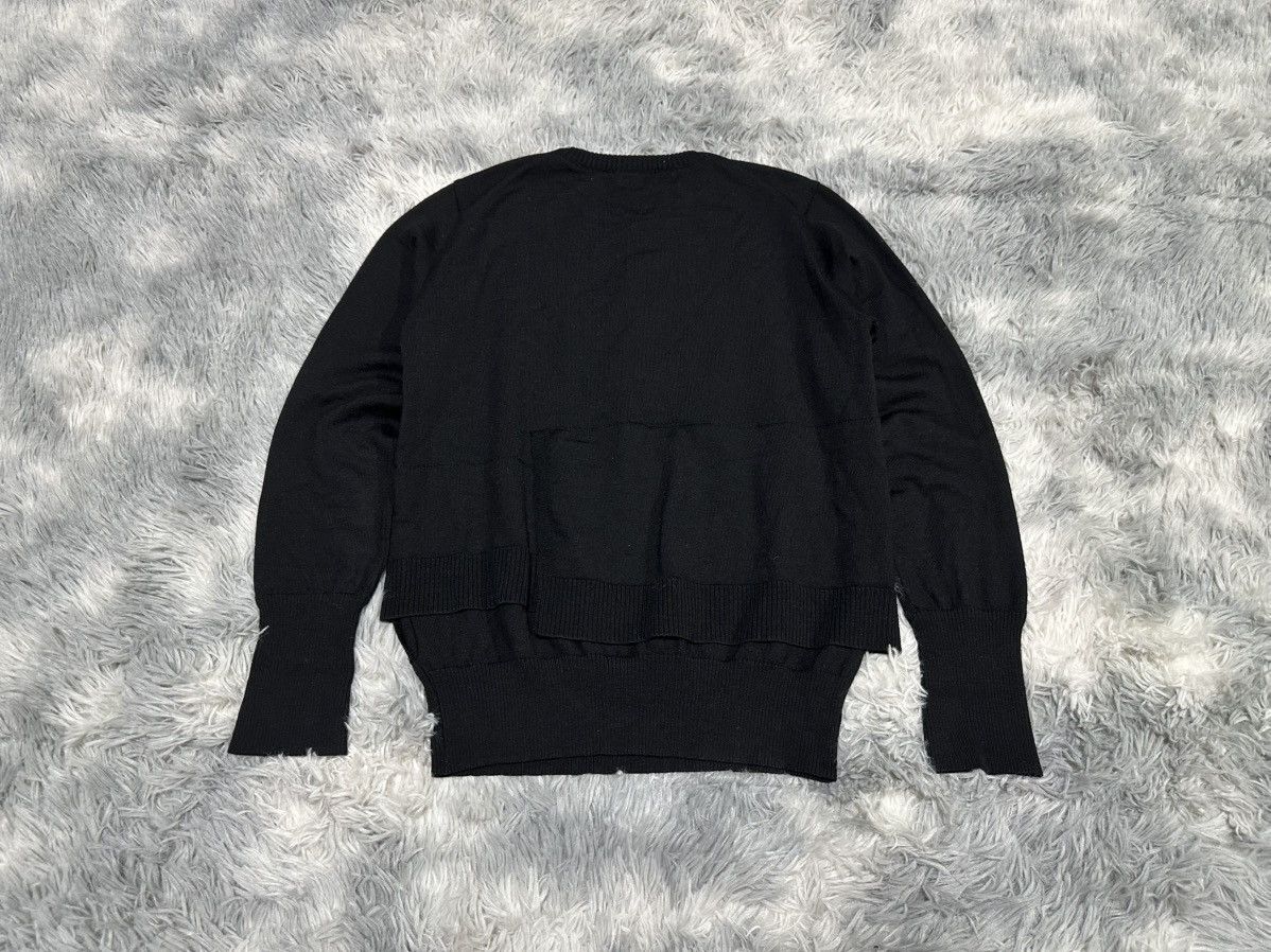 Japanese Brand 🔥Japanese Designer Archived Tora Horiuchi Asymmetric Sweater Size US S / EU 44-46 / 1 - 10 Thumbnail