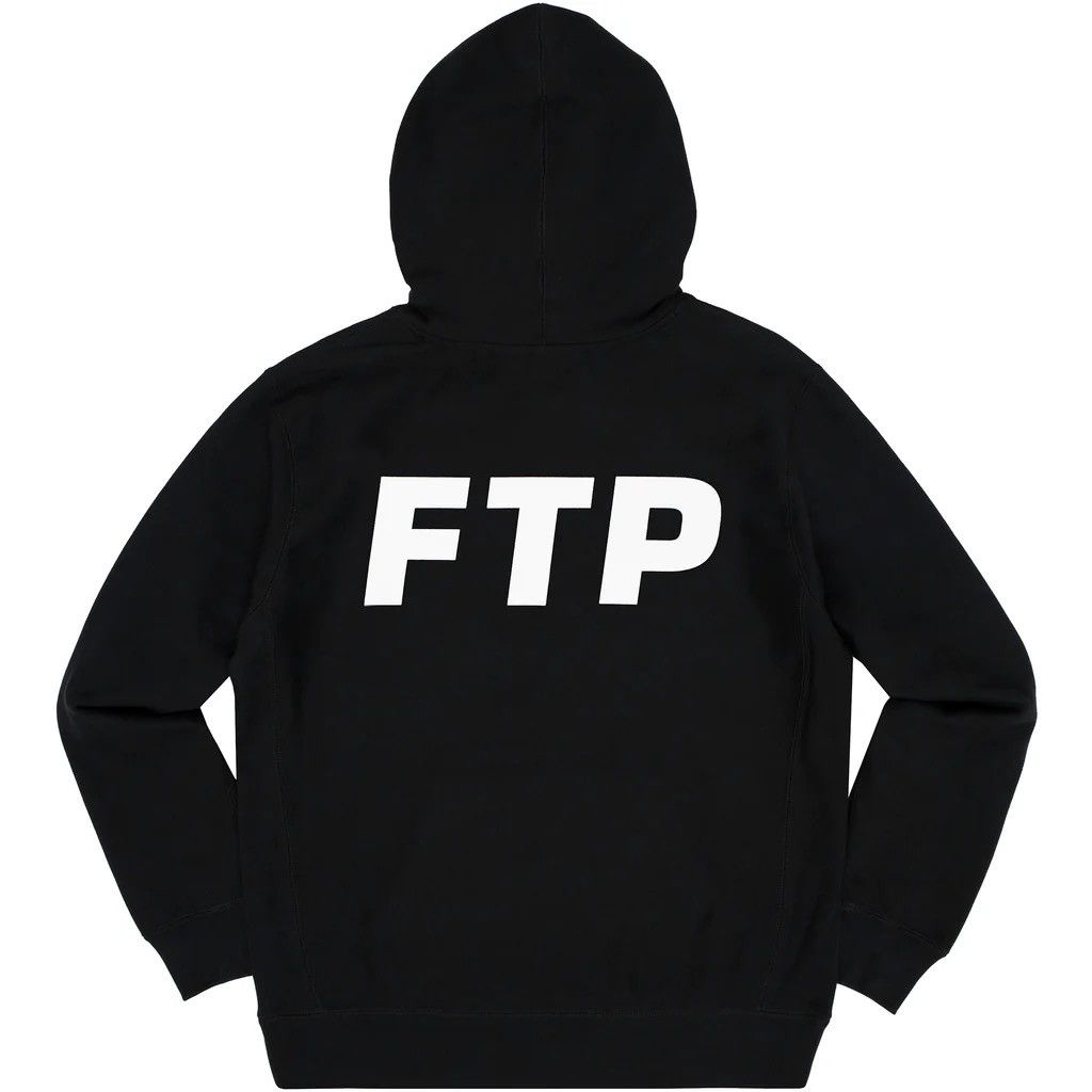 Fuck The Population FTP Flocked Logo Pullover Hoodie Black Size US XXL / EU 58 / 5 - 2 Thumbnail