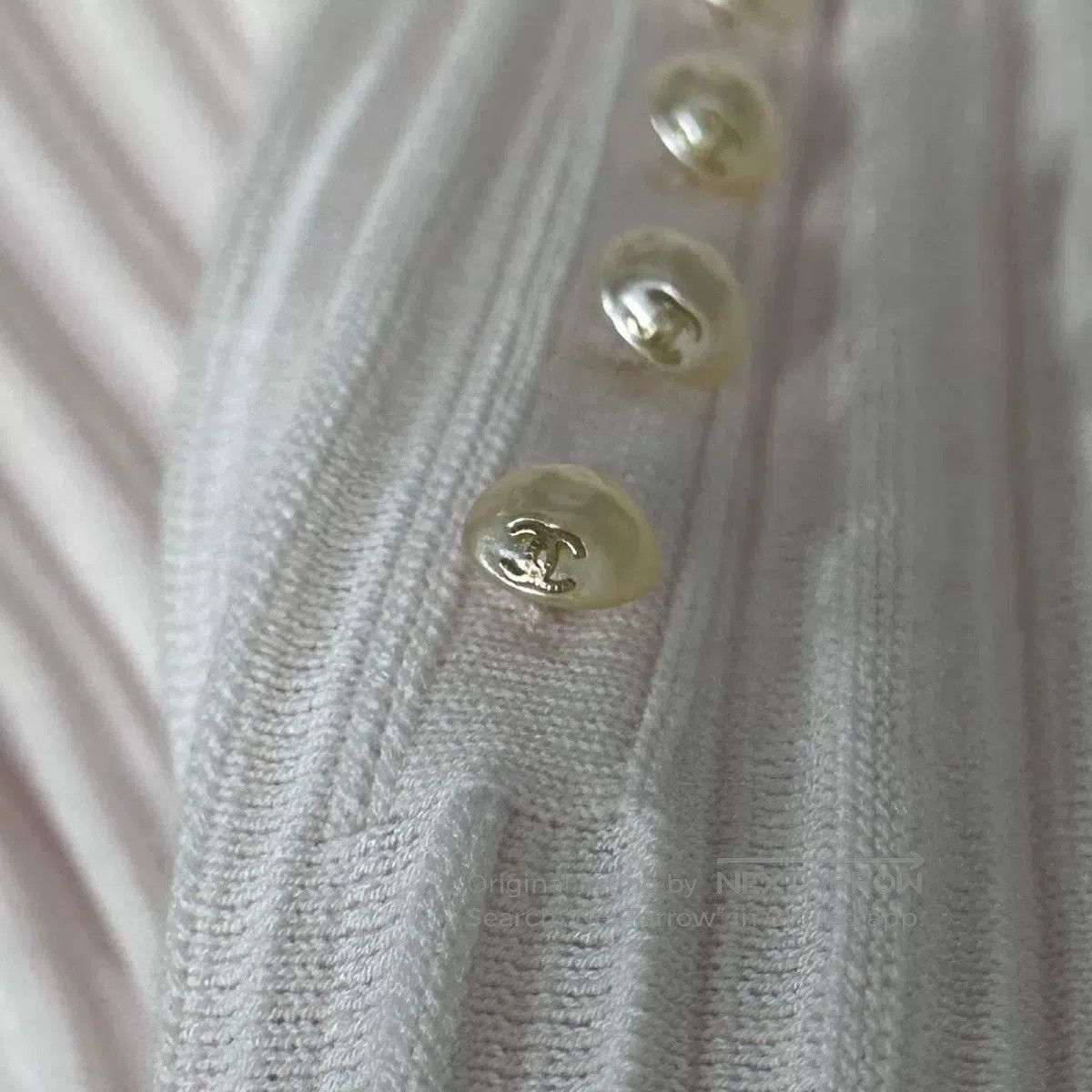 Chanel Chanel Pearl Pink Strap Dress. Size M / US 6-8 / IT 42-44 - 7 Thumbnail