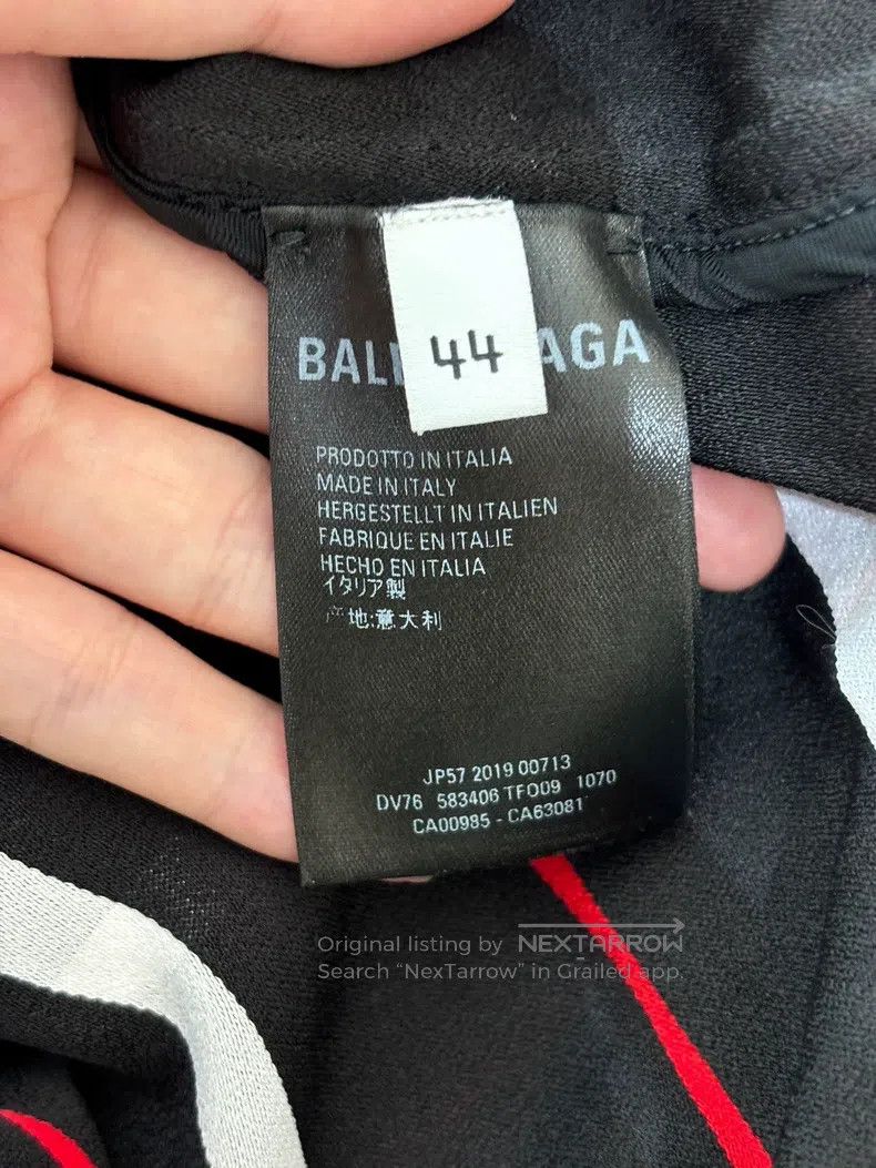 Balenciaga Balenciaga Black and Red Plaid Shirt Size US S / EU 44-46 / 1 - 5 Thumbnail