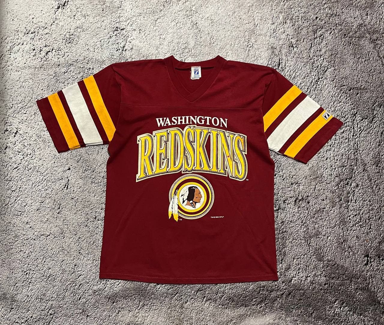 NFL × Vintage Vintage Washington Redskins Shirt Mens Red Logo 1991 NFL Size US XL / EU 56 / 4 - 1 Thumbnail