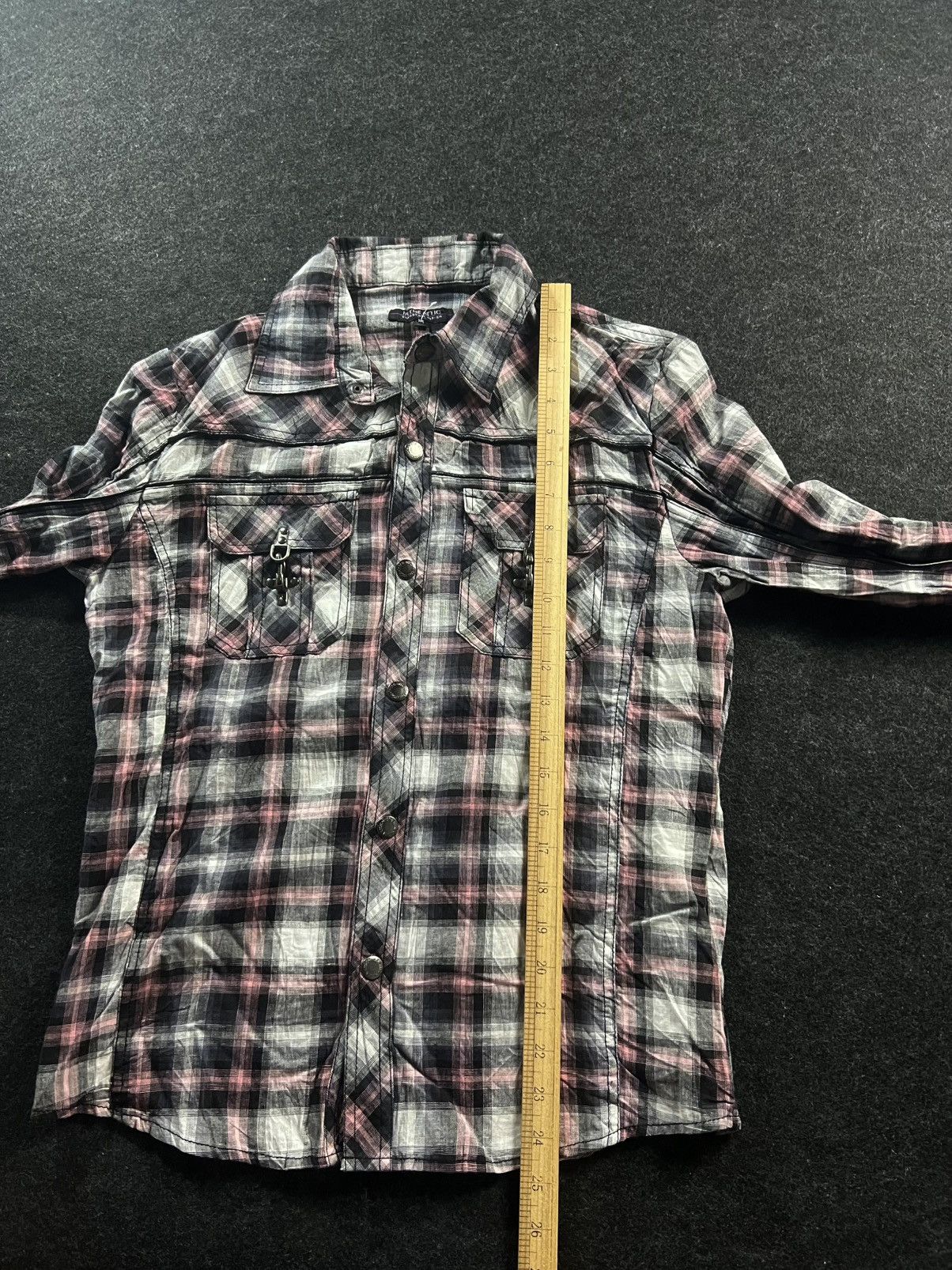 In The Attic In The Attic Homme Fireman Clasp Punk Goth Jacket Shirt Size US M / EU 48-50 / 2 - 6 Thumbnail