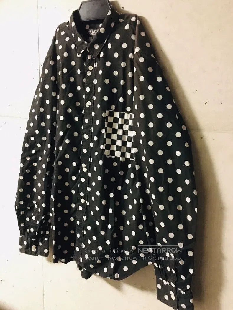 Comme des Garcons Comme des Garcons Polka Dot Shirt Size L / US 10 / IT 46 - 2 Thumbnail