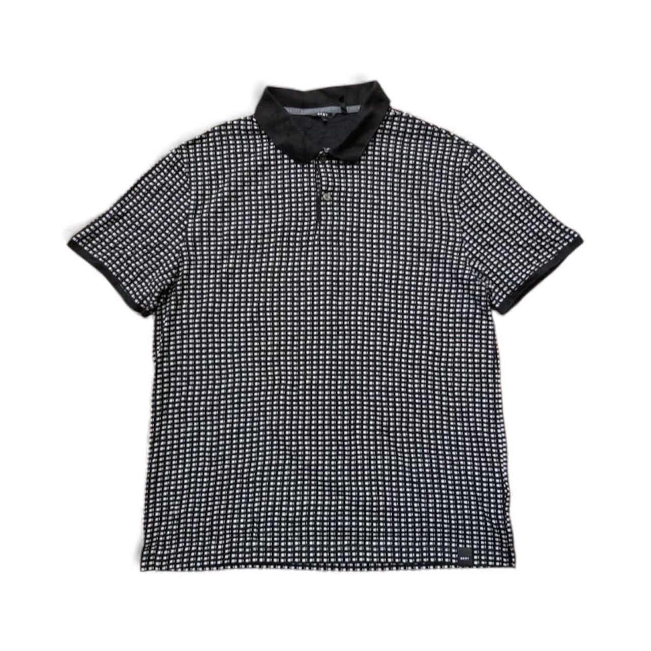 DKNY DKNY Oblique Monogram Polo Shirt Size US L / EU 52-54 / 3 - 1 Thumbnail