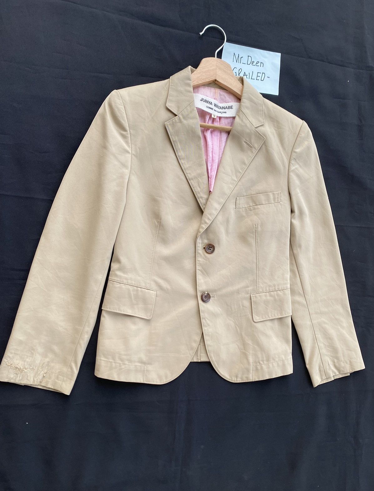 Comme des Garcons Rare Vintage Junya Watanabe x CDG Comme Des Garcons Blazer Size S / US 4 / IT 40 - 2 Thumbnail