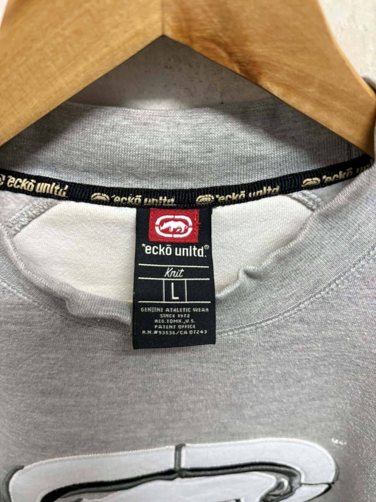 Ecko Unltd. 2000s Ecko Unlimited Embroidered Spellout Sweatshirt Size US L / EU 52-54 / 3 - 9 Thumbnail