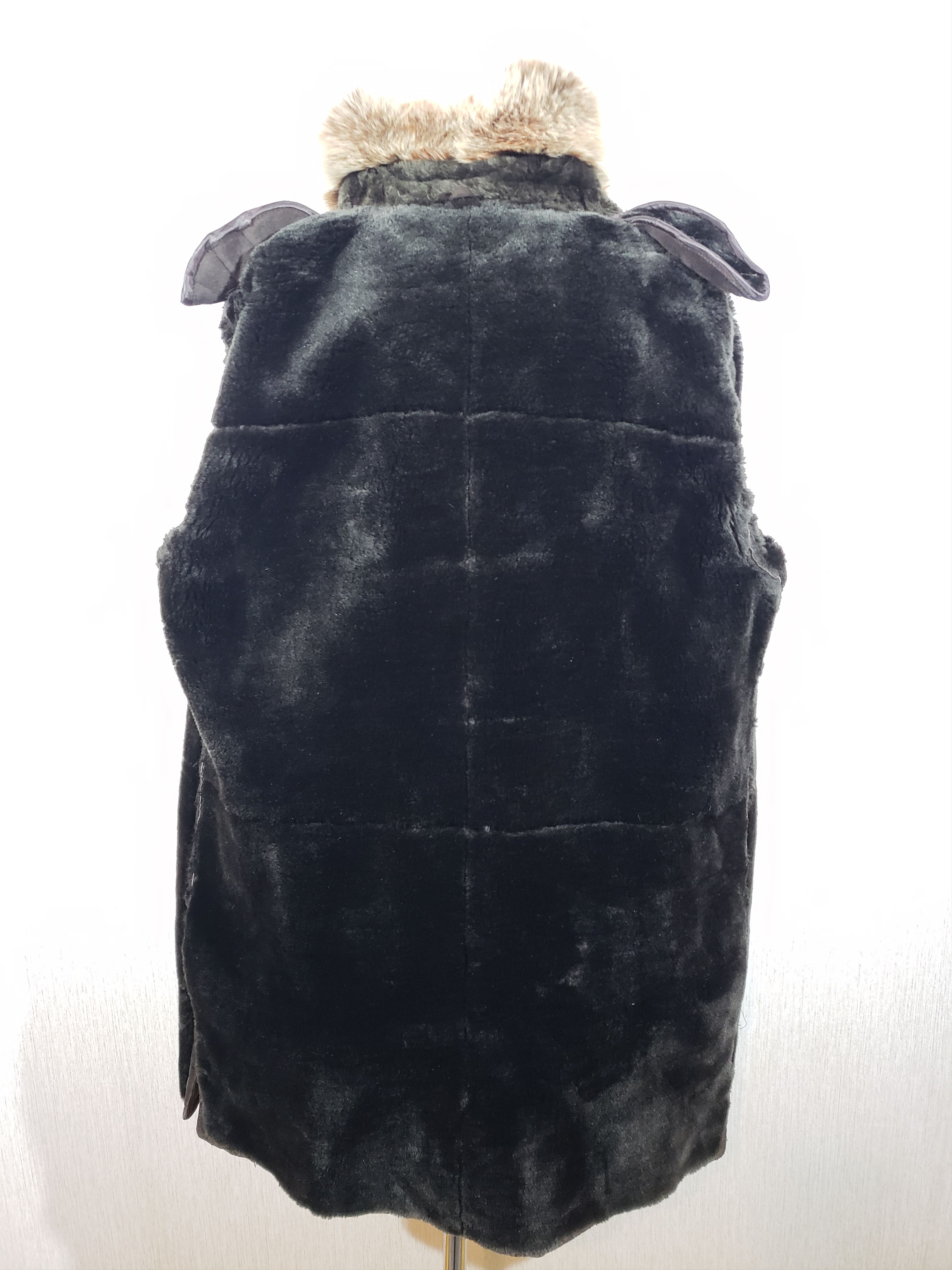 Other Stylish brown sheepskin coat with a fluffy collar. Size 3XL / US 20-22 - 7 Thumbnail
