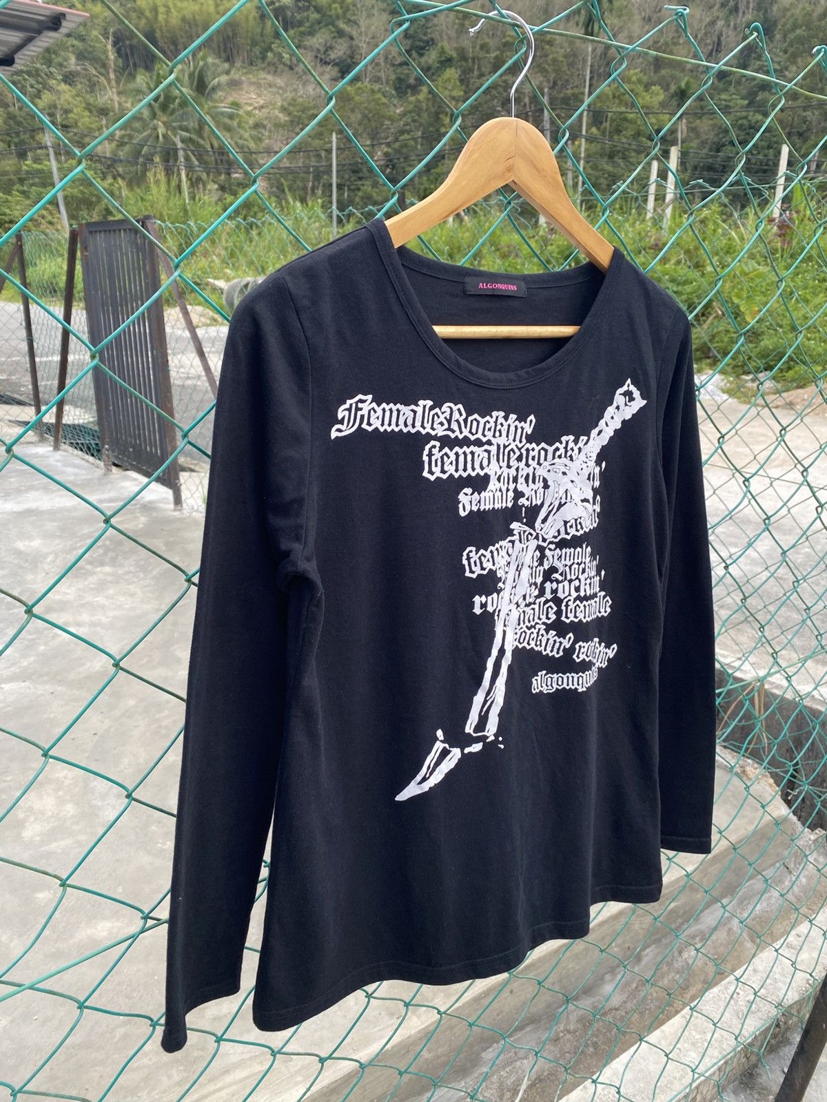 Japanese Brand Vintage Algonquins long sleeve punk tees Size S / US 4 / IT 40 - 5 Thumbnail