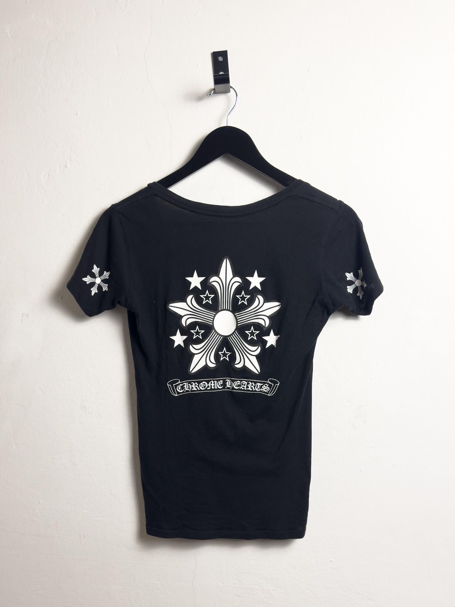 Chrome Hearts Chrome Hearts V-Neck T-Shirt | Grailed