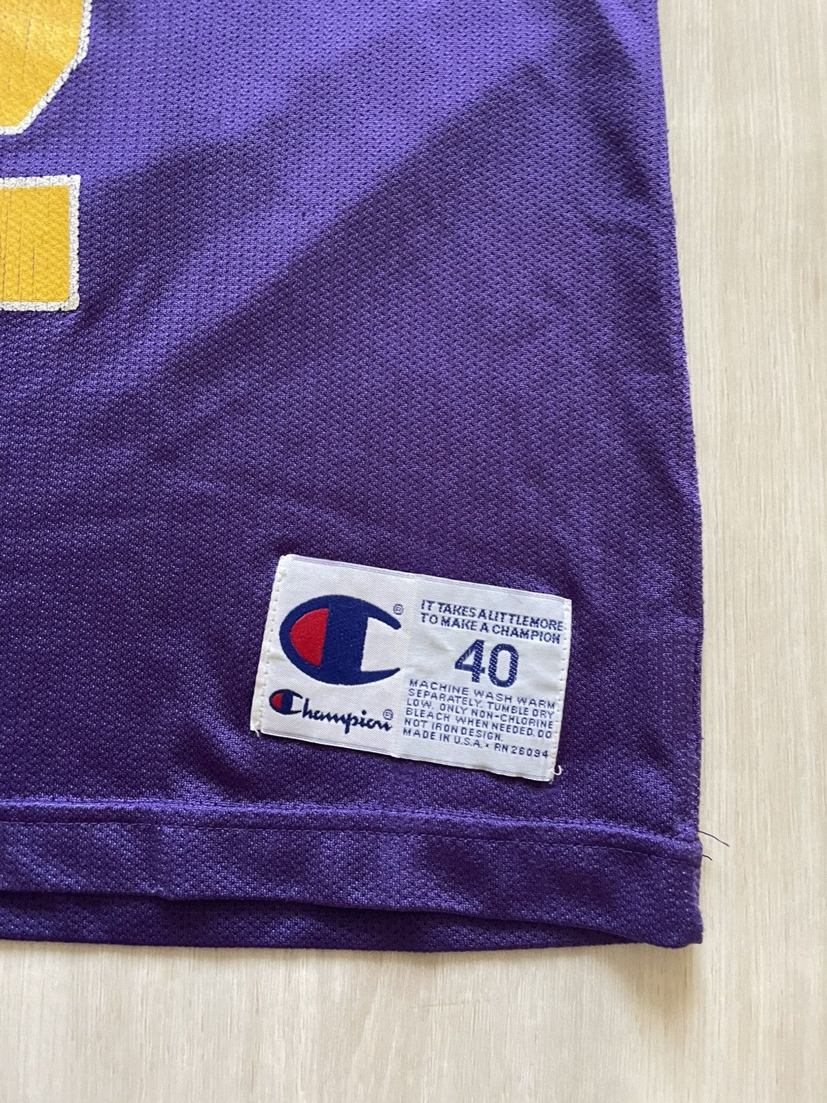 Champion × Vintage Vintage Champion Utah Jazz Jersey Stockton #12 Sz 40 USA Size US M / EU 48-50 / 2 - 3 Thumbnail
