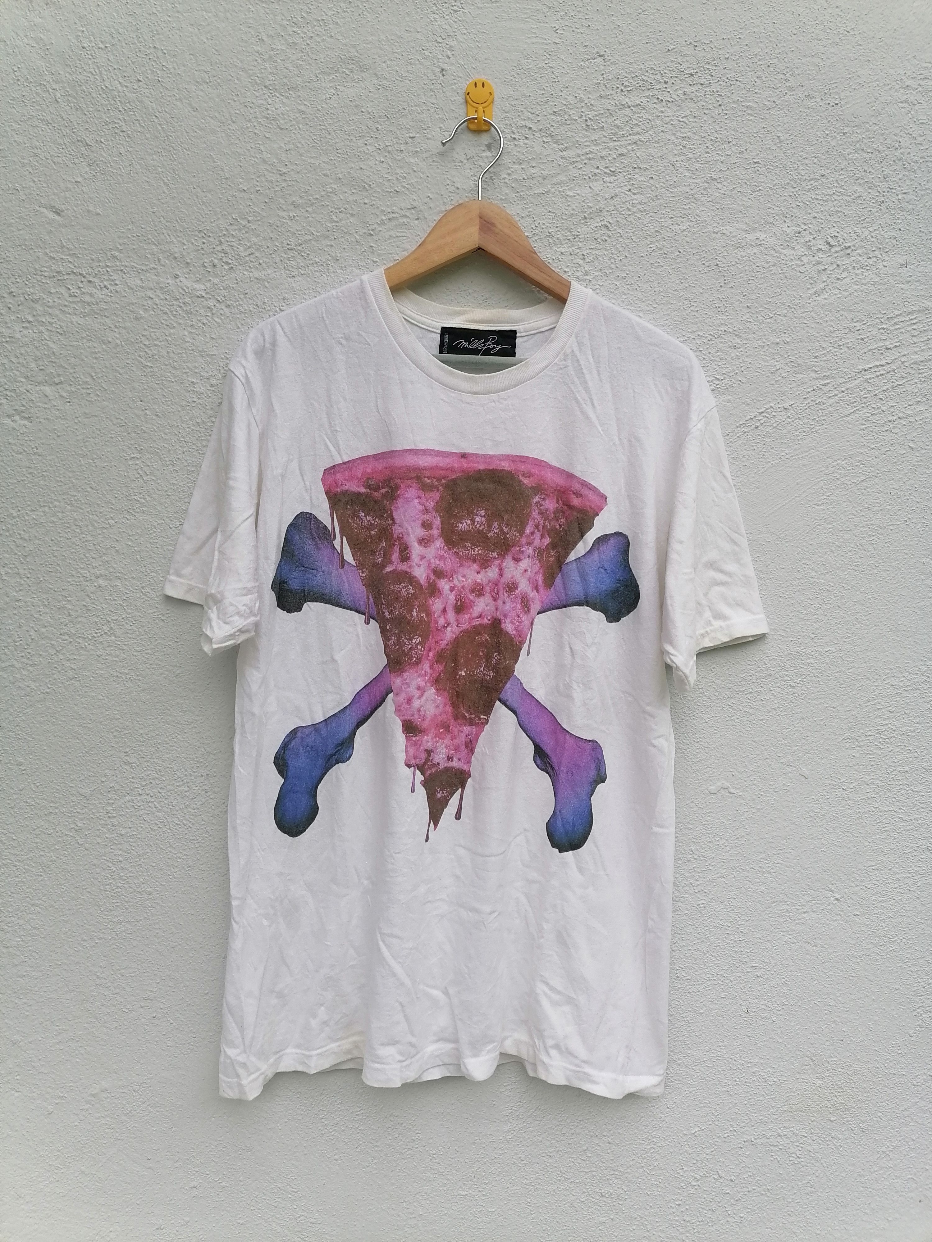 20471120 × Beauty Beast × Japanese Brand Milk Boy Crossbone Pizza Death T-shirt Size US M / EU 48-50 / 2 - 1 Thumbnail