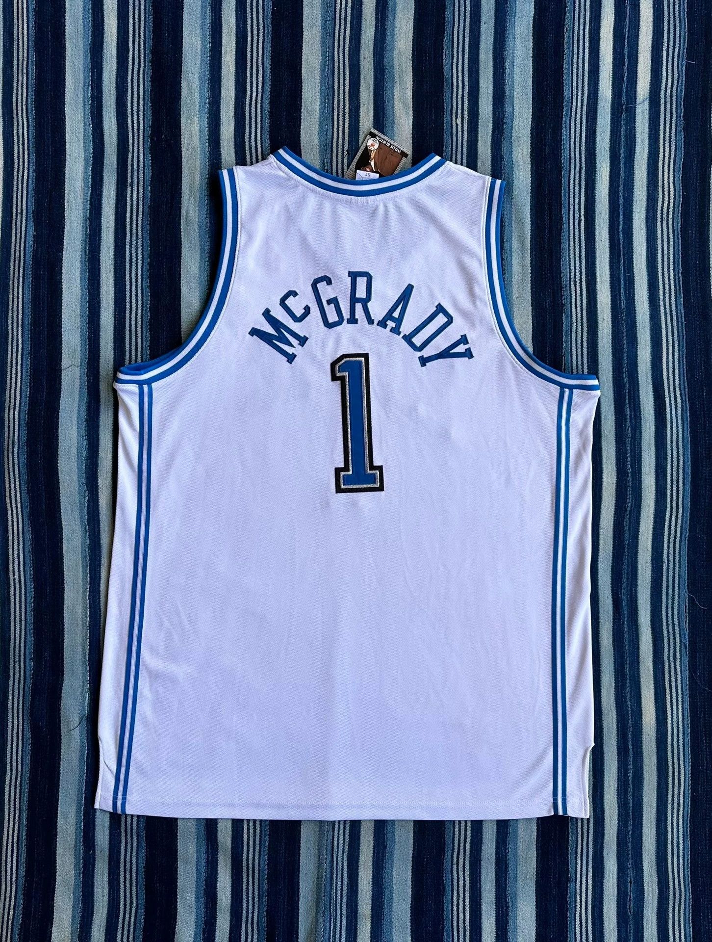 Reebok Reebok T-Mac Magic #1 AU Retro White Jersey 52 Size US L / EU 52-54 / 3 - 2 Thumbnail