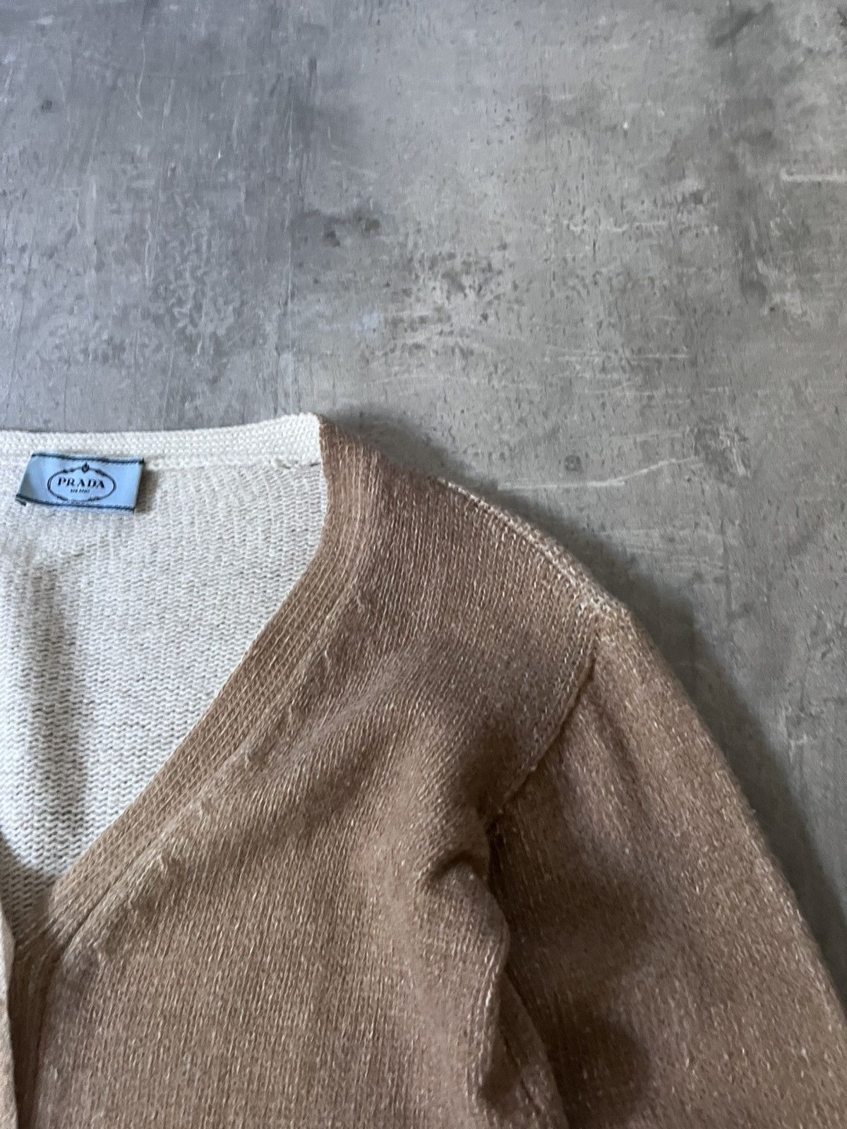 Prada Prada Wool Cashmere cardigan sweater women Size M / US 6-8 / IT 42-44 - 6 Thumbnail