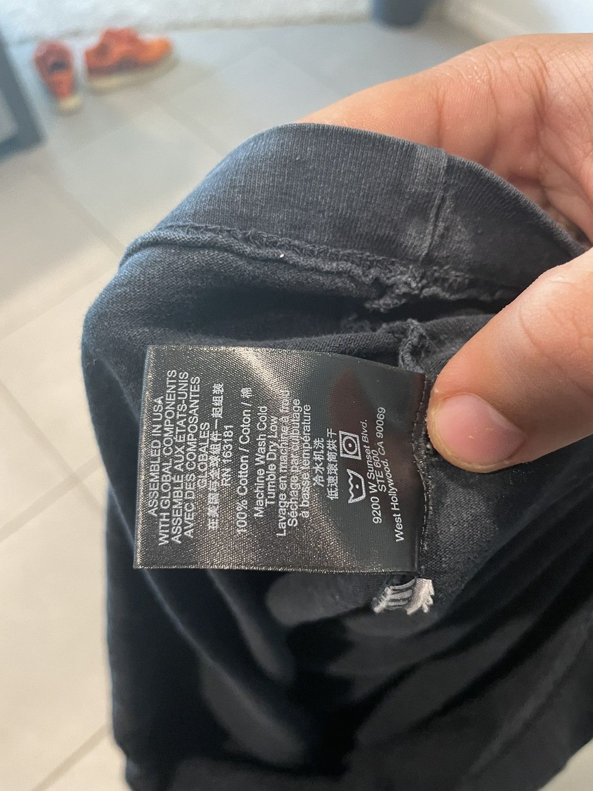 Rhude Men’s black Rhude t shirt size xxl Size US XXL / EU 58 / 5 - 6 Thumbnail