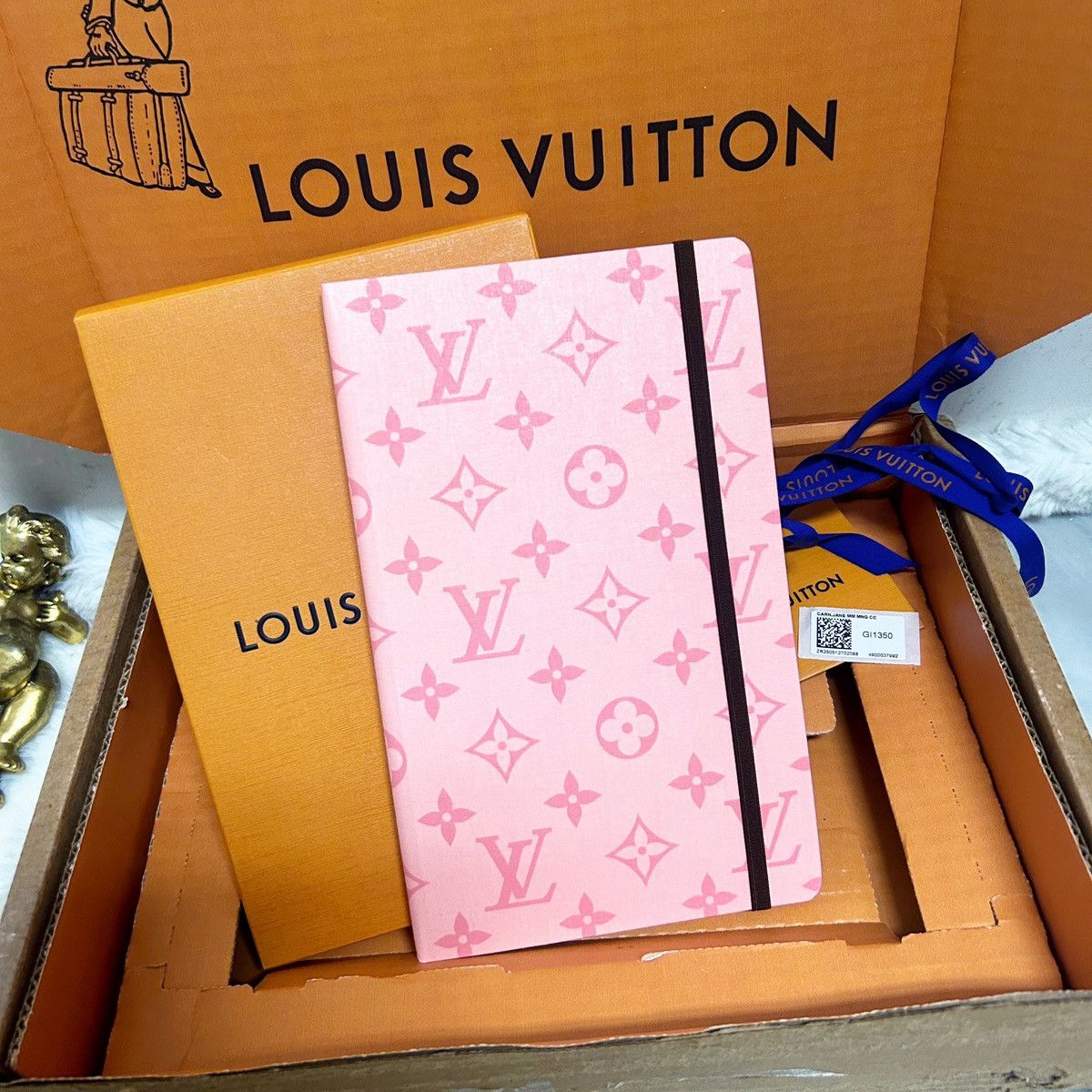 Louis Vuitton Authentic NIB Louis Vuitton Pink Jane MM Journal / Notebook Size ONE SIZE - 12 Thumbnail