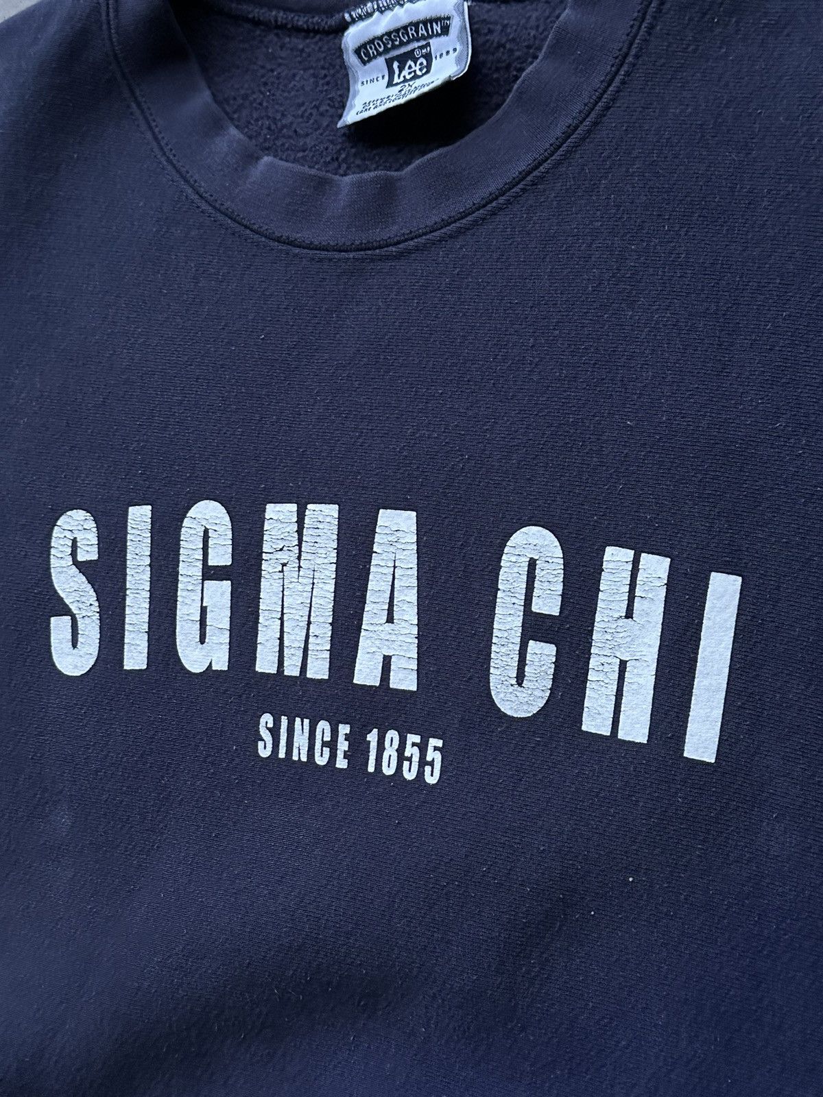 Lee × Vintage Lee Sigma Chi crewneck Size US XXL / EU 58 / 5 - 3 Thumbnail