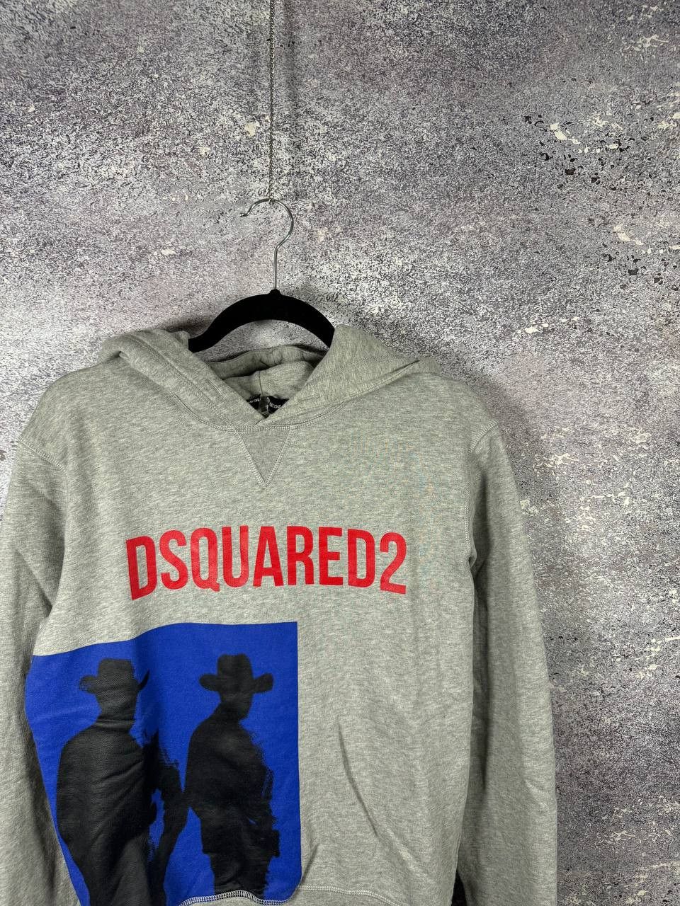 Dsquared2 × Vintage Dsquared2 Printed Logo Gray Hoodie Men's Small Size US S / EU 44-46 / 1 - 3 Thumbnail
