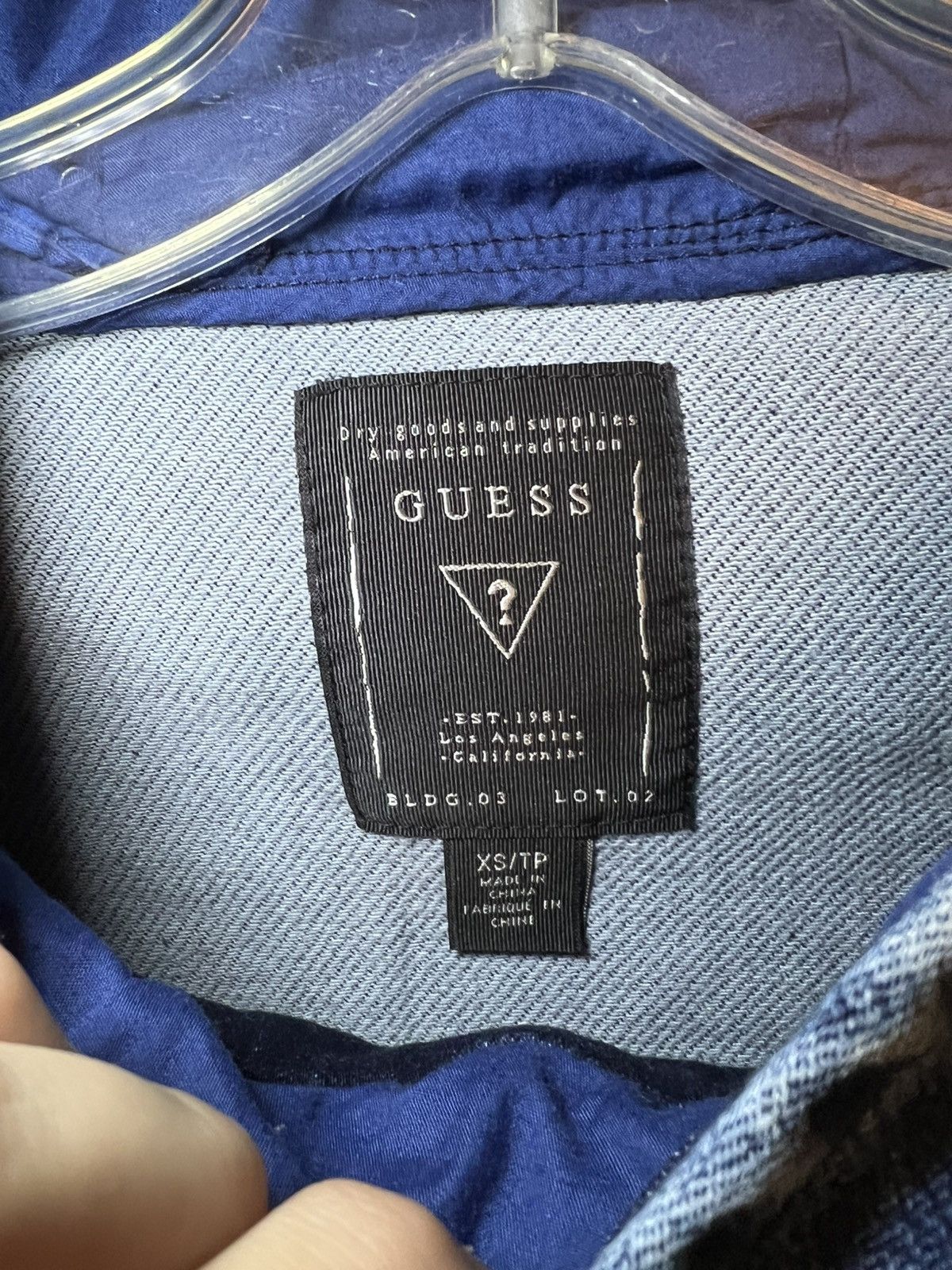 Guess Vintage Guess Jeans USA asymmetrical zip-up hoodie Size US S / EU 44-46 / 1 - 3 Thumbnail