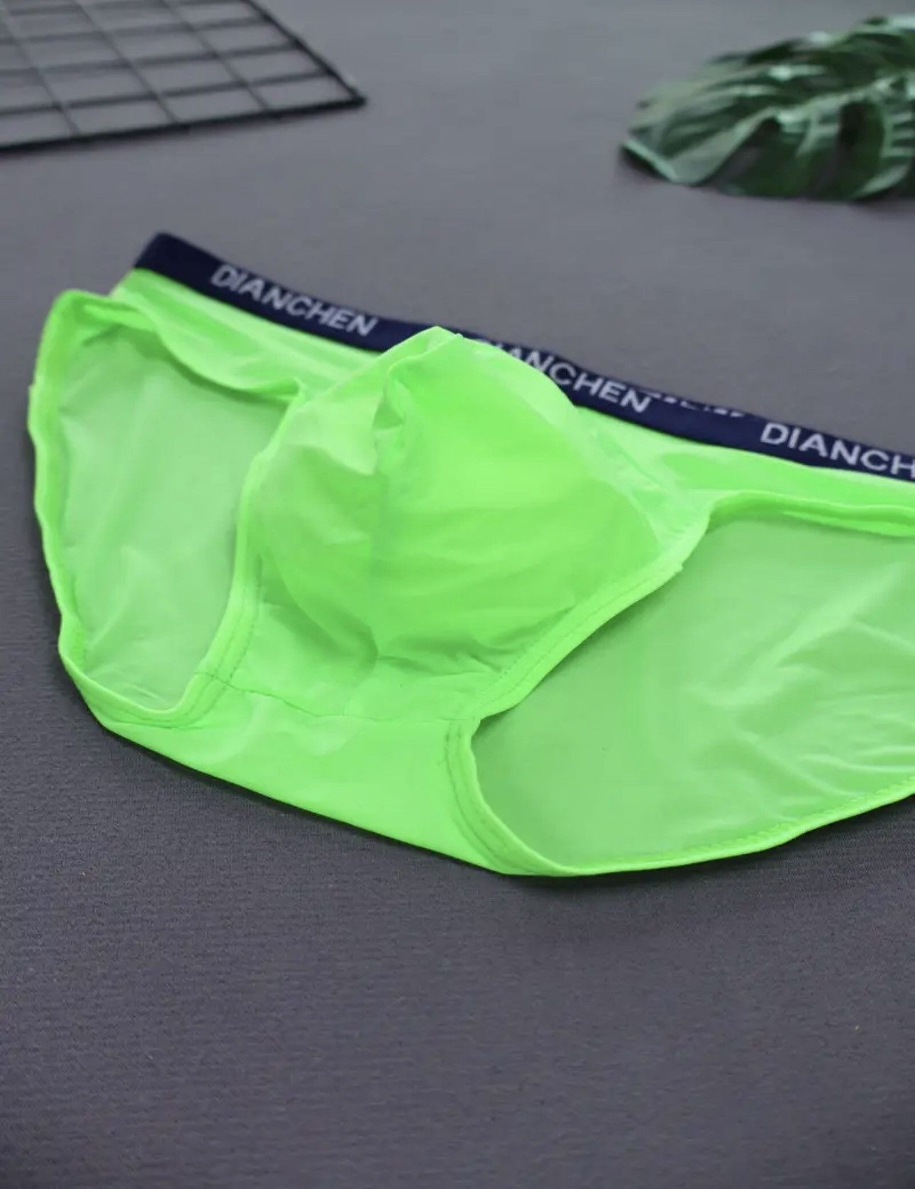 Other DIANCHEN Neon Green Men's Briefs Size US 30 / EU 46 - 3 Thumbnail