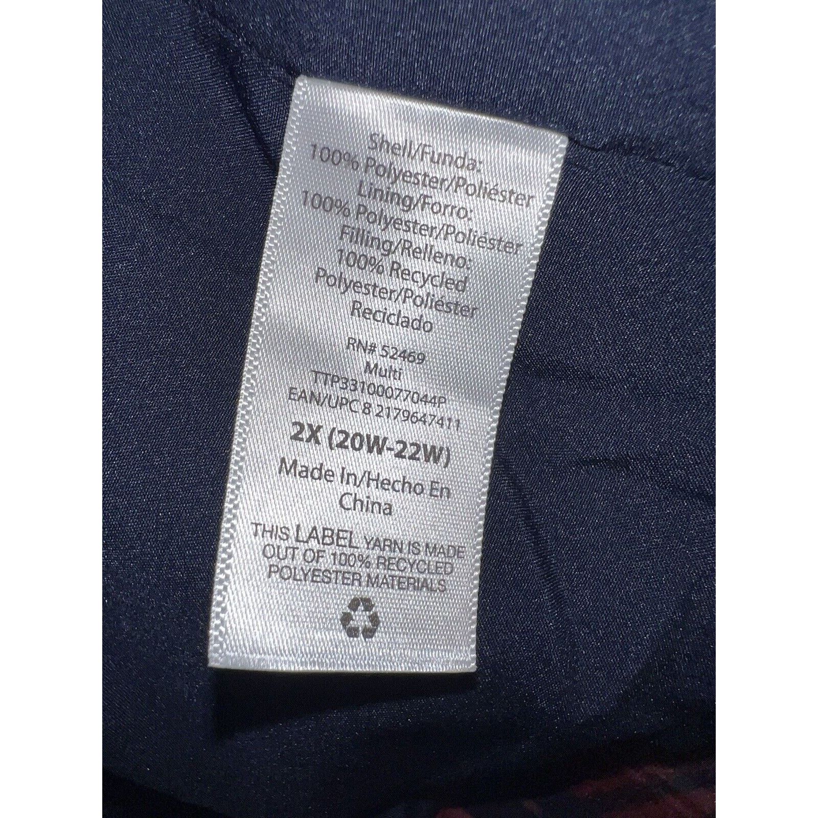 Other Time & Tru Parka Coat Plaid Jacket Women's XL Hooded Toggle Size XL / US 12-14 / IT 48-50 - 8 Thumbnail