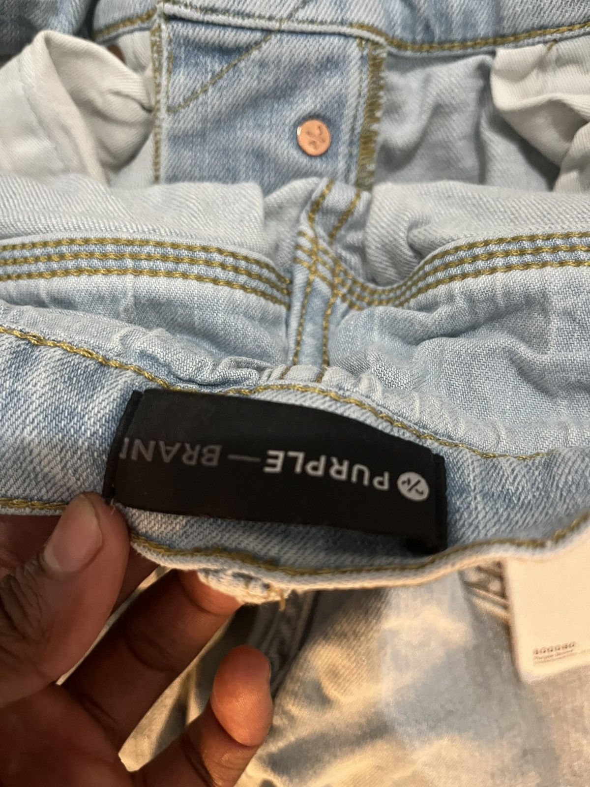 Purple Brand Purple jeans - slightly used Size US 30 / EU 46 - 2 Thumbnail
