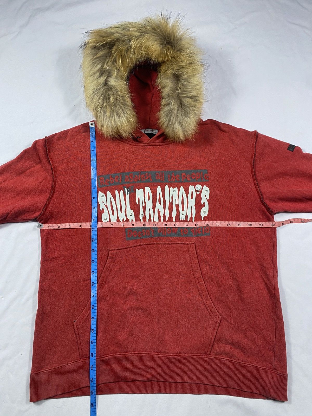 Hysteric Glamour The Soul Traitors punk Faux Fur Hoodie Jacket Size US L / EU 52-54 / 3 - 9 Thumbnail