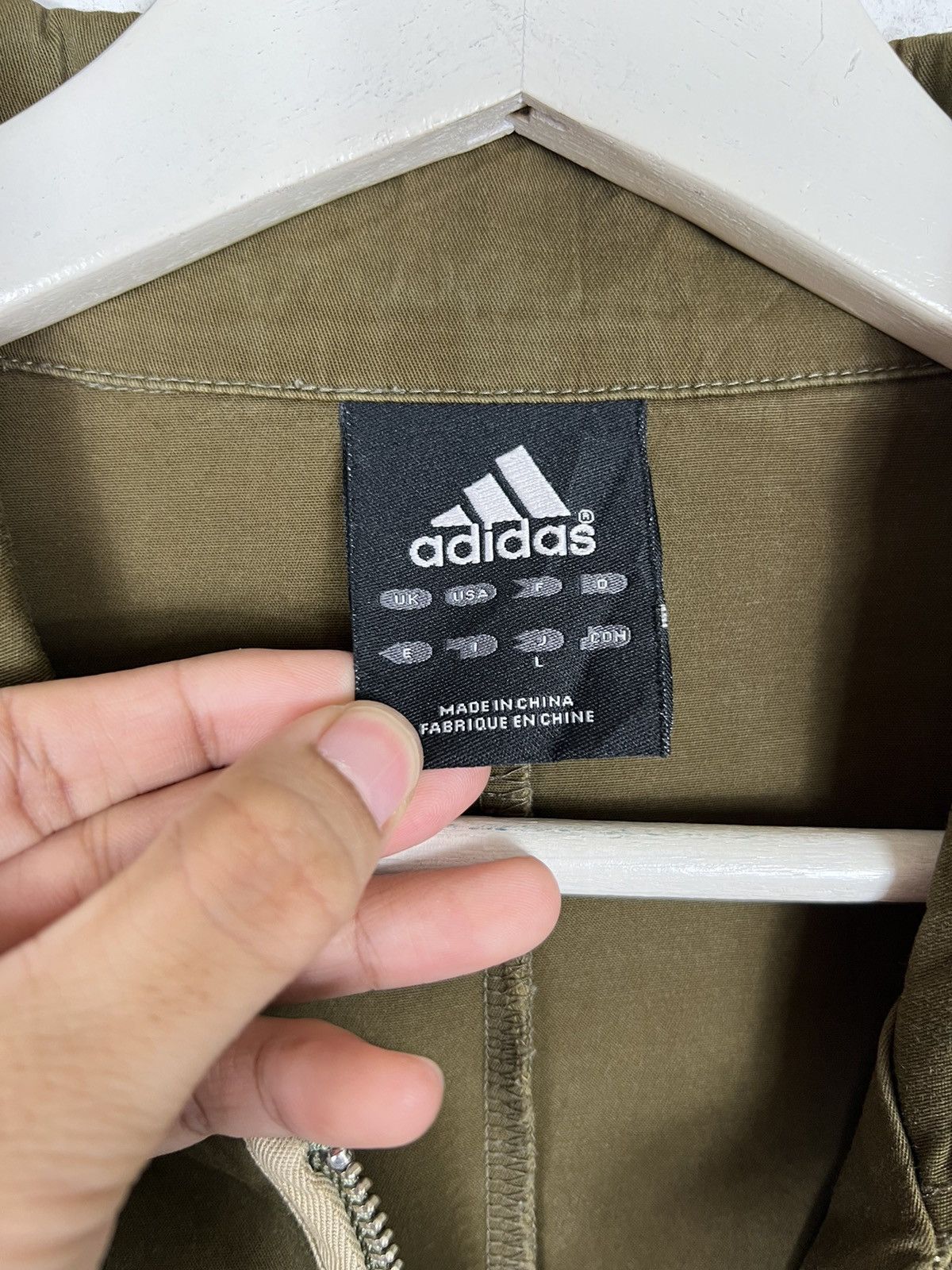 Adidas 🔥 VINTAGE ADIDAS WORKERS JACKET Size US L / EU 52-54 / 3 - 13 Thumbnail