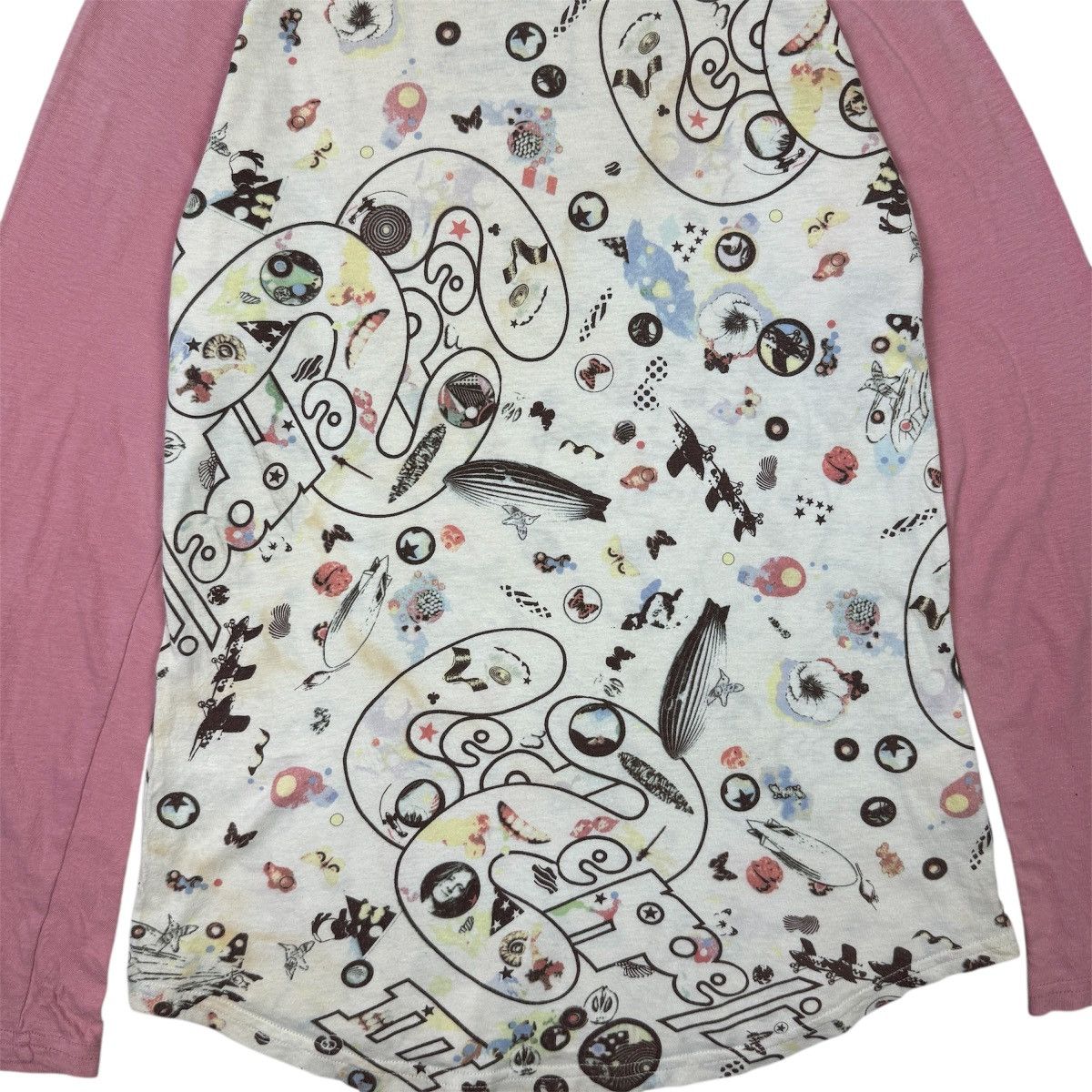 Hysteric Glamour × Led Zeppelin 2005 Hysteric Glamour x Led Zeppelin Band Tee Size S / US 4 / IT 40 - 3 Thumbnail