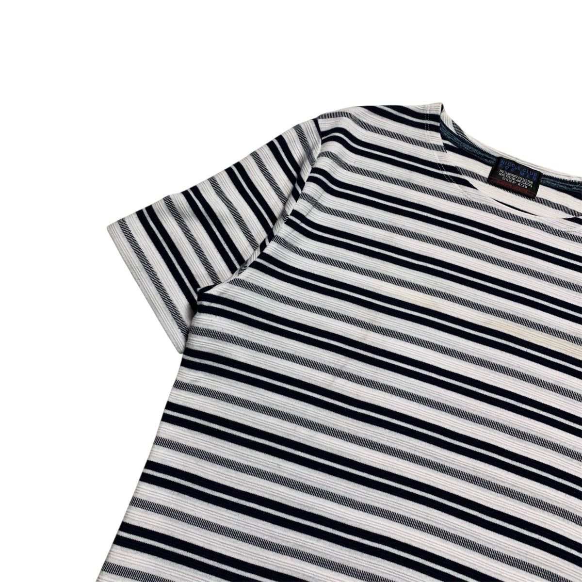 Japanese Brand Nicole Club For Men Stripe Short Sleeve Tshirt Size US M / EU 48-50 / 2 - 2 Thumbnail