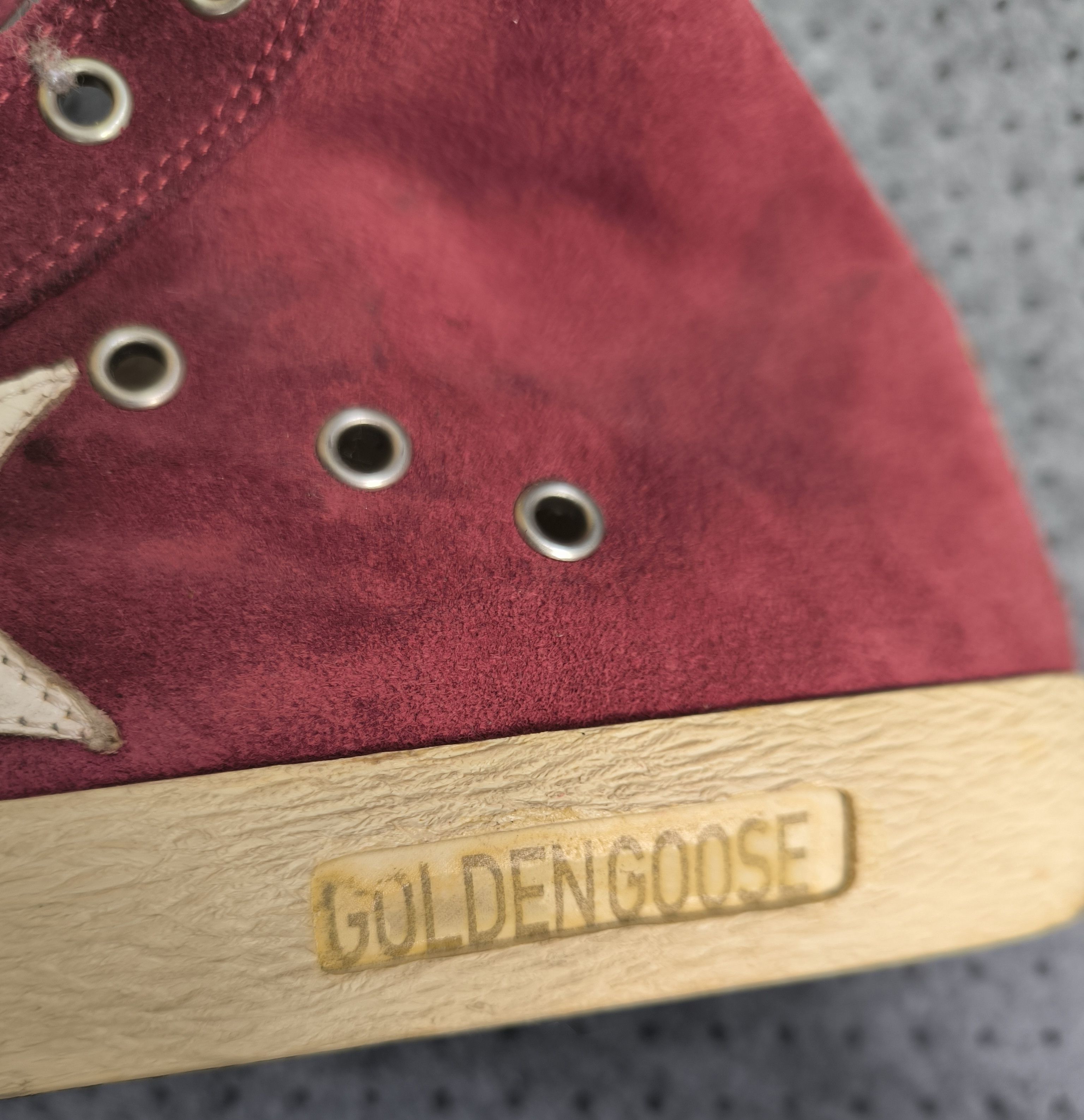Golden Goose GOLDEN GOOSE men's Francy suede leather mid-cut sneakers Size US 8 / EU 41 - 6 Thumbnail