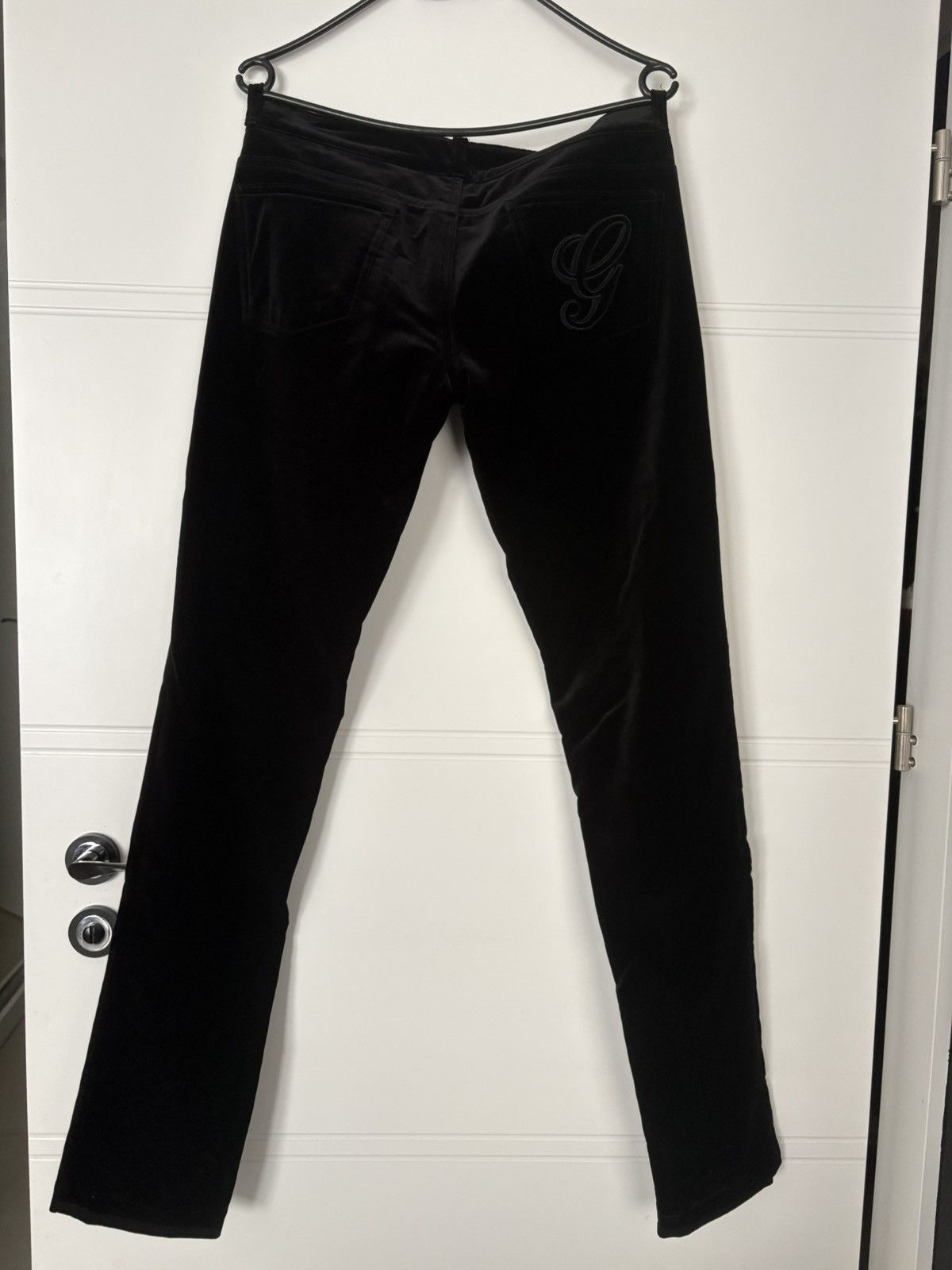 Gucci Gucci velvet trousers black L Size 40" / US 18 - 4 Thumbnail