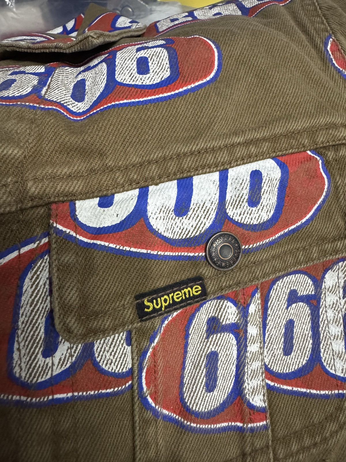 Supreme Supreme denim 666 Jacket Size US S / EU 44-46 / 1 - 4 Thumbnail