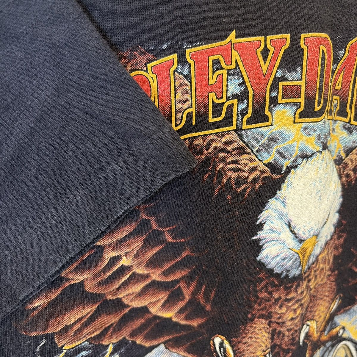 Harley Davidson Vintage 1992 Harley Davidson Tee Size US M / EU 48-50 / 2 - 7 Thumbnail