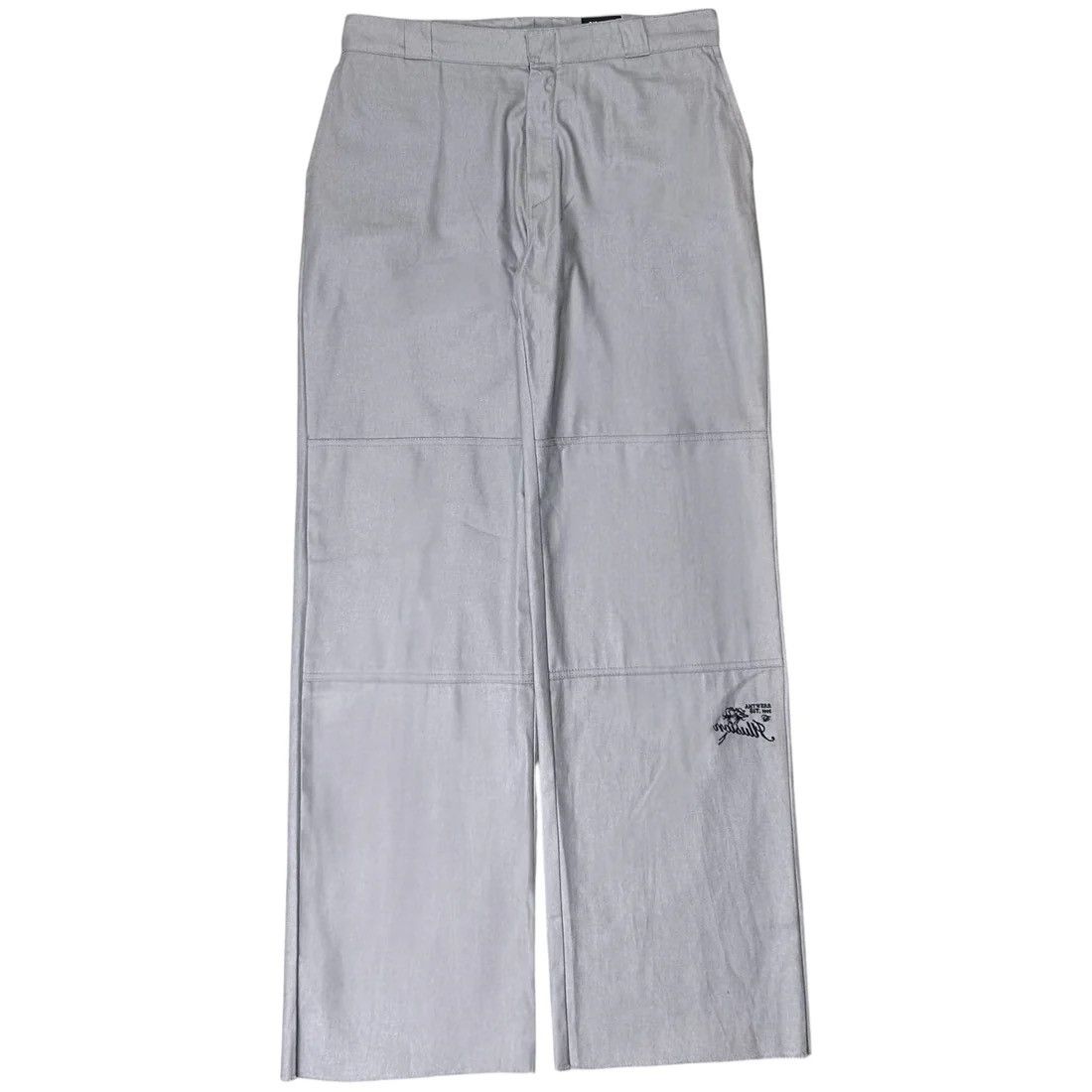 Raf Simons Raf Simons Embroidered Double Knee Pants - AW19 Size US 34 / EU 50 - 1 Thumbnail