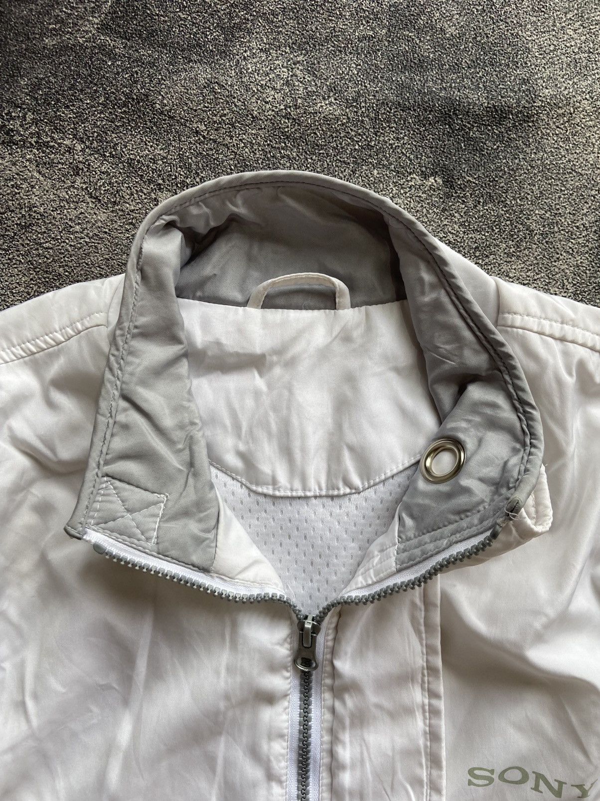 Sony Vintage SONY White Jacket Size US L / EU 52-54 / 3 - 5 Thumbnail