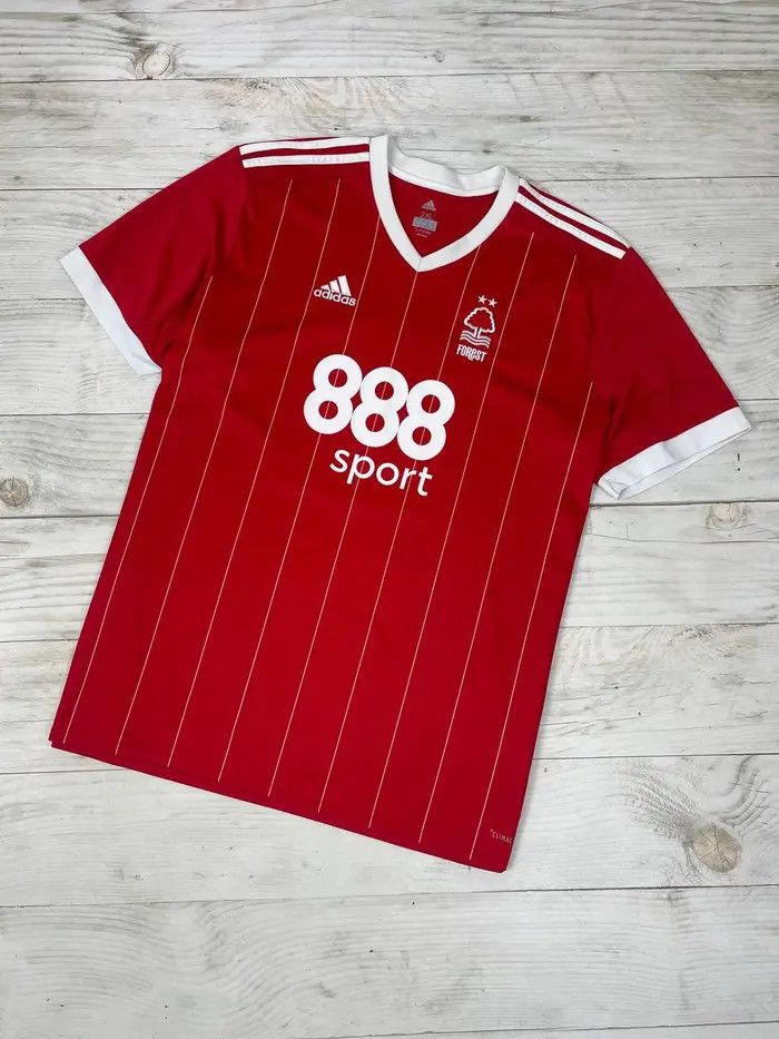 Adidas Adidas Nottingham Forest 2017 2018 Home Shirt Soccer Jersey Size US XXL / EU 58 / 5 - 1 Thumbnail