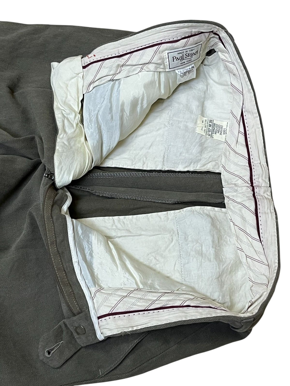 Vintage VINTAGE PAUL STUART NEW YORK MADE IN ITALY CASUAL PANTS Size US 30 / EU 46 - 10 Thumbnail