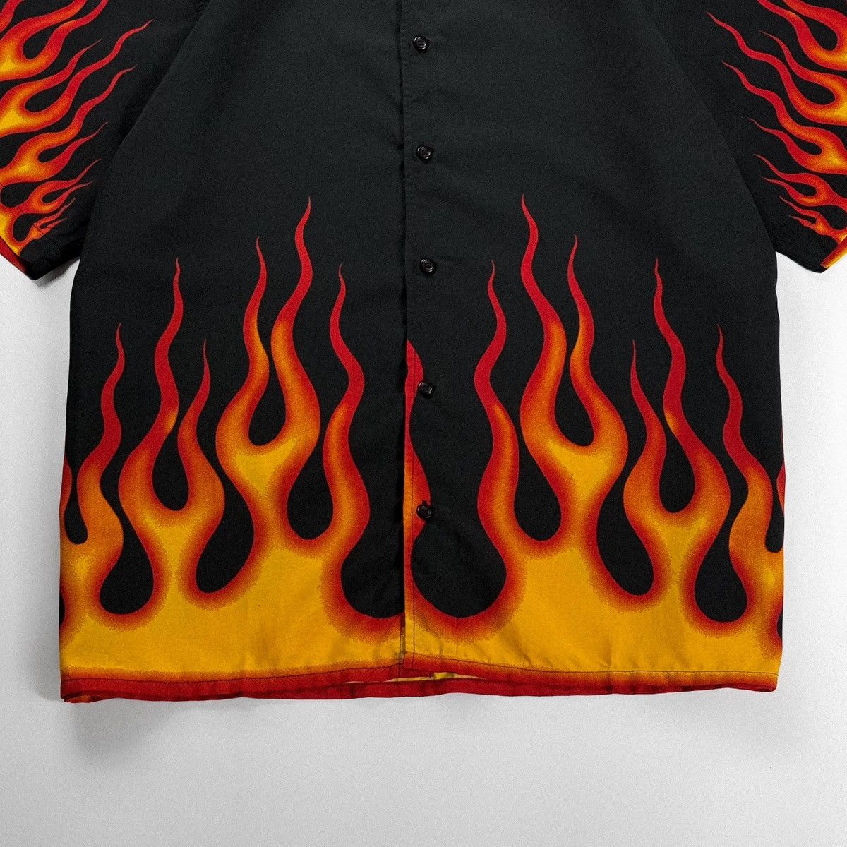 Other Hawaiian Flame Shirt Vintage Size US L / EU 52-54 / 3 - 3 Thumbnail