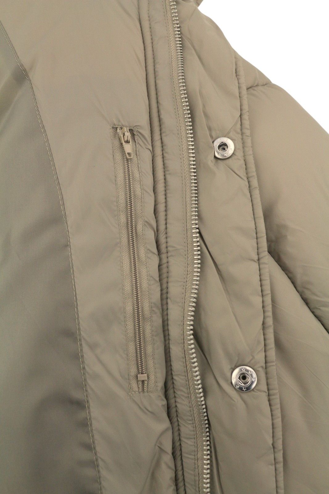 Jack & Jones SAGA NYLON QUILTED L Brindle Padded Hidden Hood 88022 Size L / US 10 / IT 46 - 8 Thumbnail
