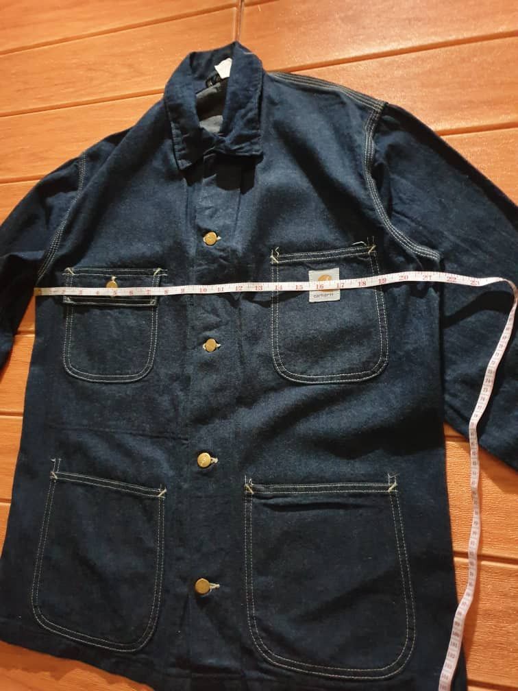 Carhartt 💥Carhatt workers blue colour chore jacket Size US M / EU 48-50 / 2 - 6 Thumbnail