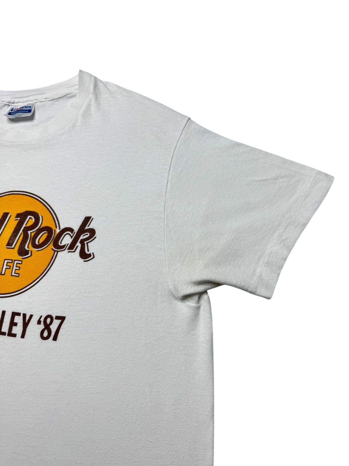 Grateful Dead Vintage 1987 Grateful Dead Rock Cafe Alpine Valley Tee Shirt Size US L / EU 52-54 / 3 - 4 Thumbnail